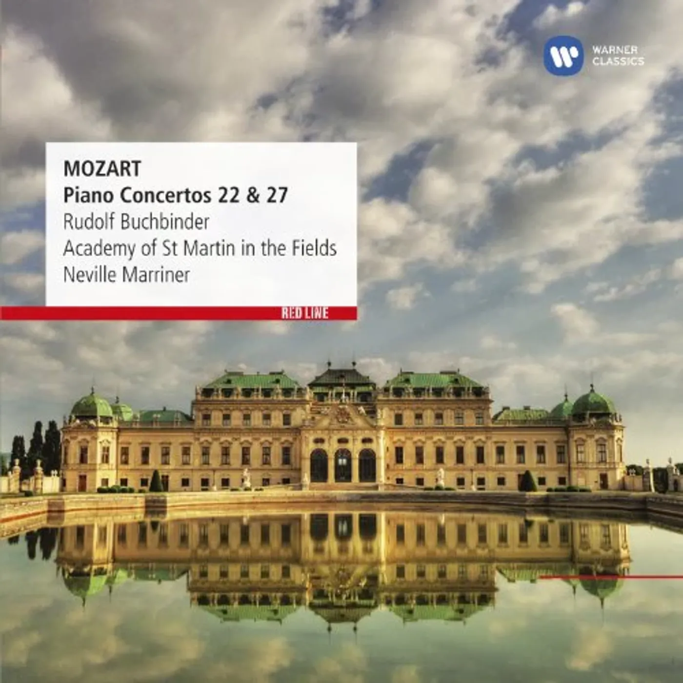 Rudolf Buchbinder RED LINE: MOZART - PIANO CONCERTOS NO 22 & 27 CD