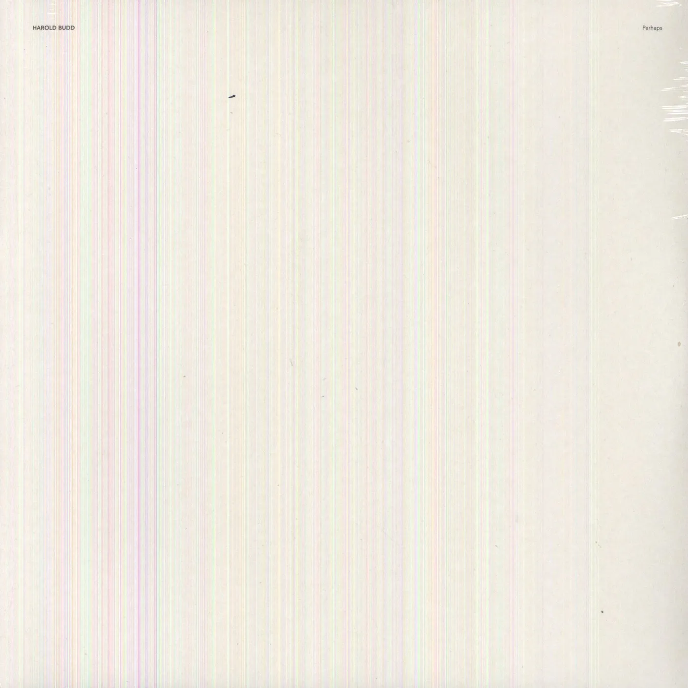 Harold Budd Perhaps Vinyl Record