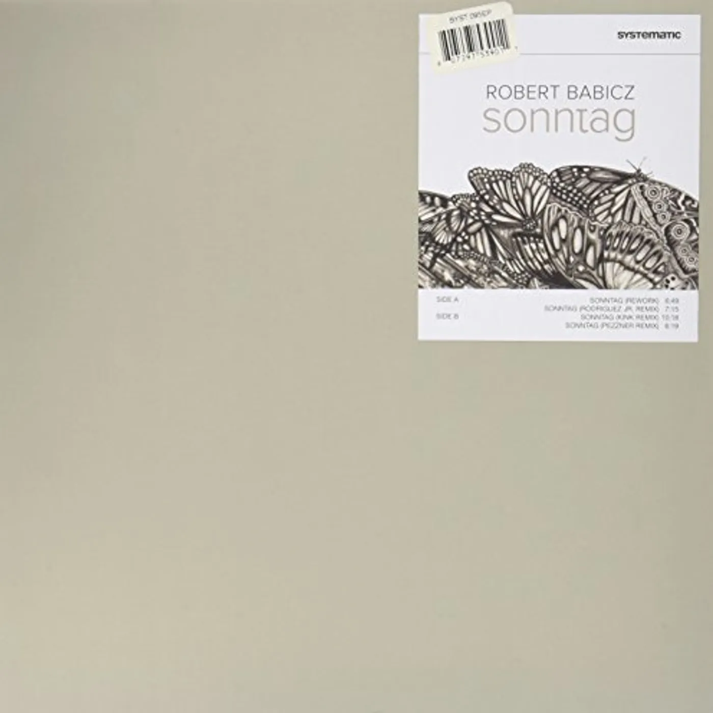 Robert Babicz Sonntag Vinyl Record