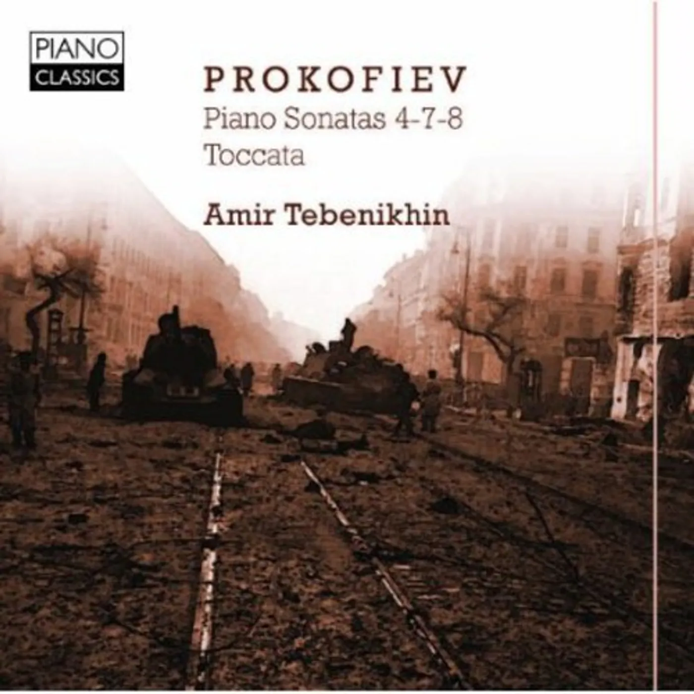 Sergei Prokofiev PIANO SONATAS 4-7-8 TOCCATA CD