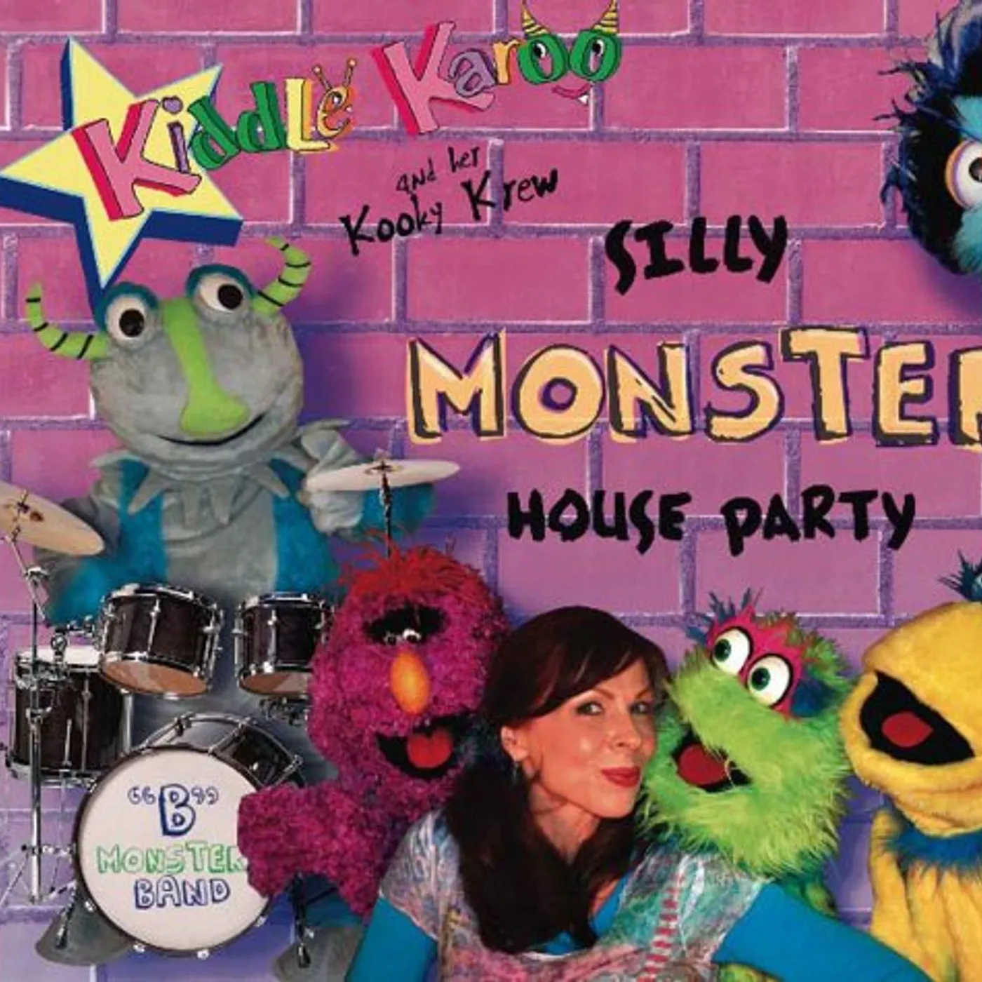 Kiddle Karoo SILLY MONSTER HOUSE PARTY CD