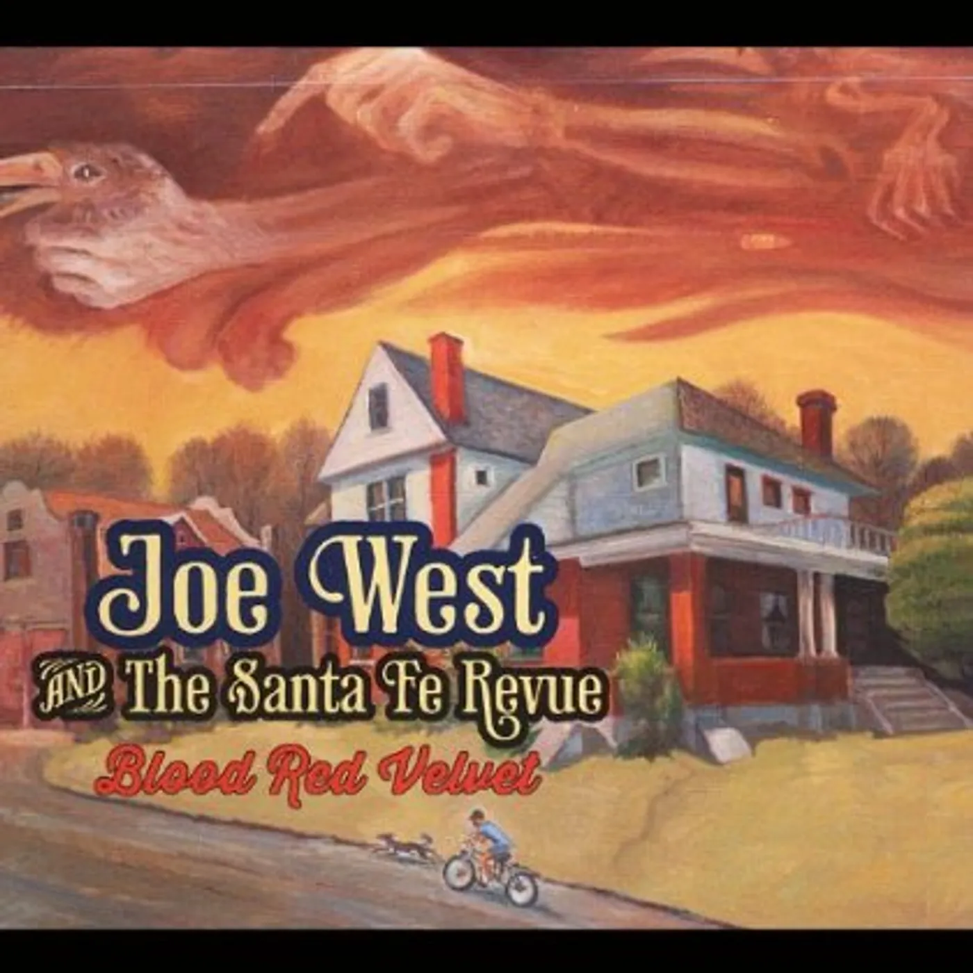 Joe West and the Santa Fe Revue BLOOD RED VELVET CD