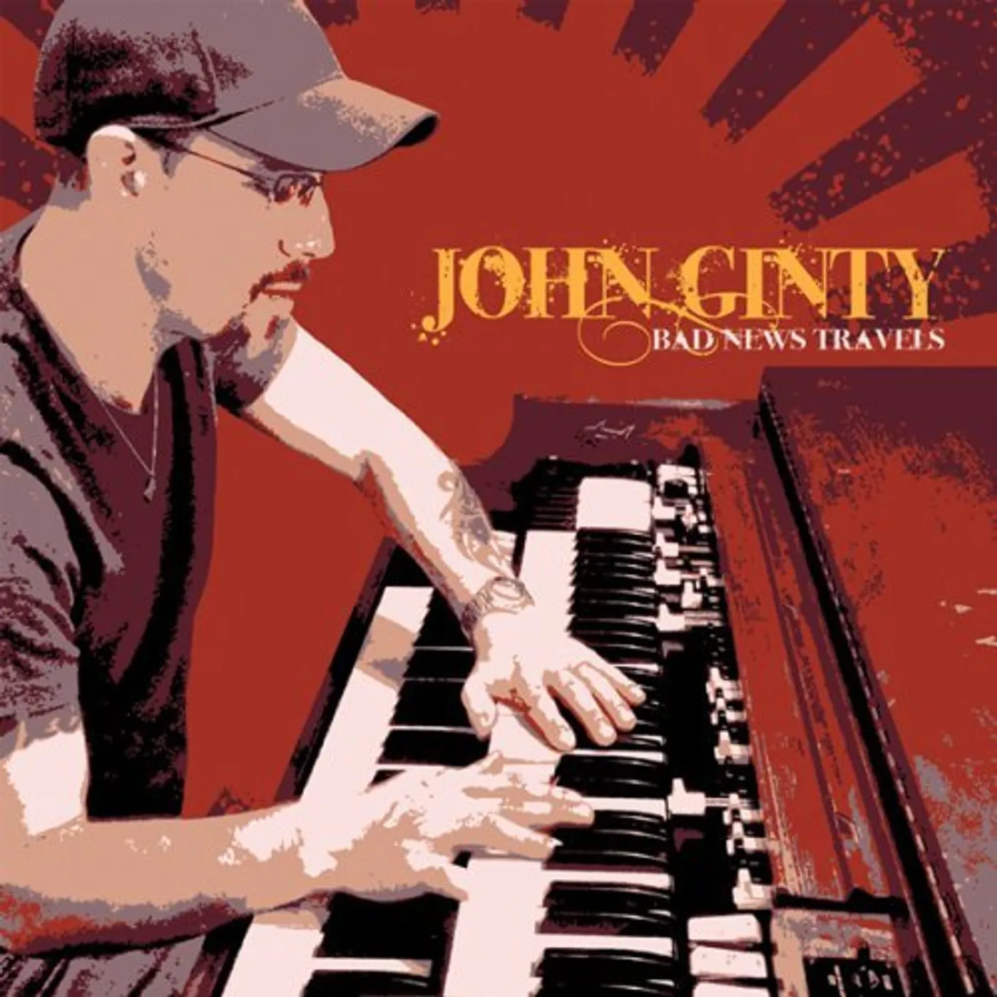 John Ginty BAD NEWS TRAVELS CD