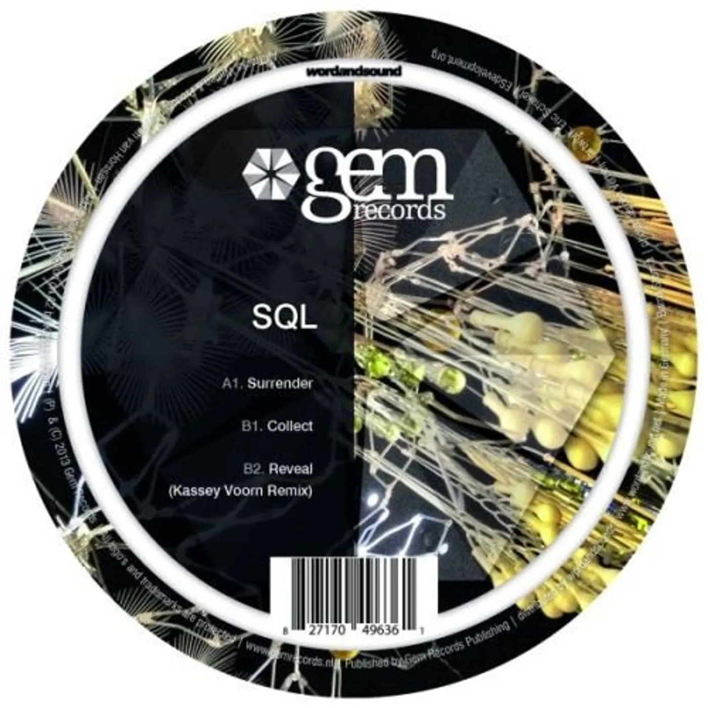SQL SURRENDER Vinyl Record