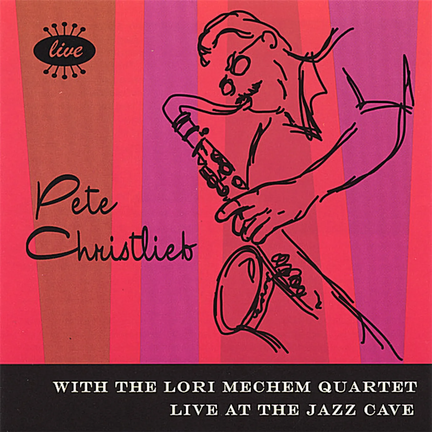 Pete Christlieb LIVE AT THE JAZZ CAVE CD
