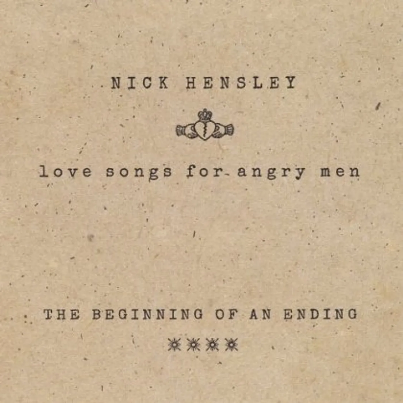 Nick Hensley BEGINNING OF AN ENDING CD