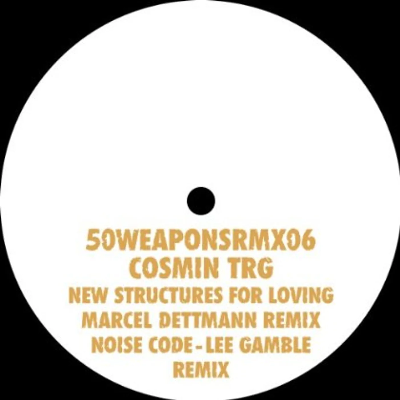 Cosmin TRG NEW STRUCTURES FOR LOVING Vinyl Record