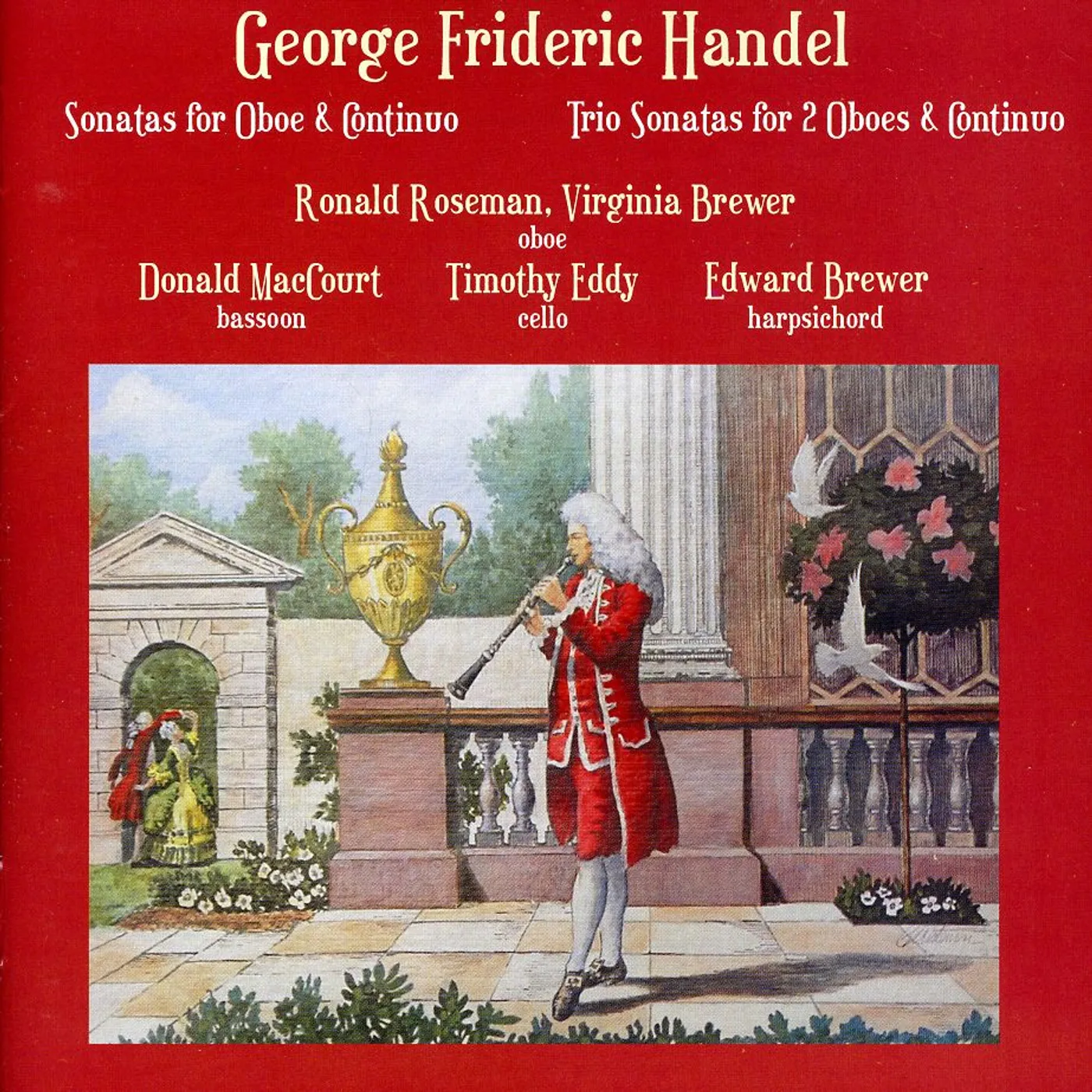 Ronald Roseman PLAYS GEORG FRIDERIC HANDEL CD