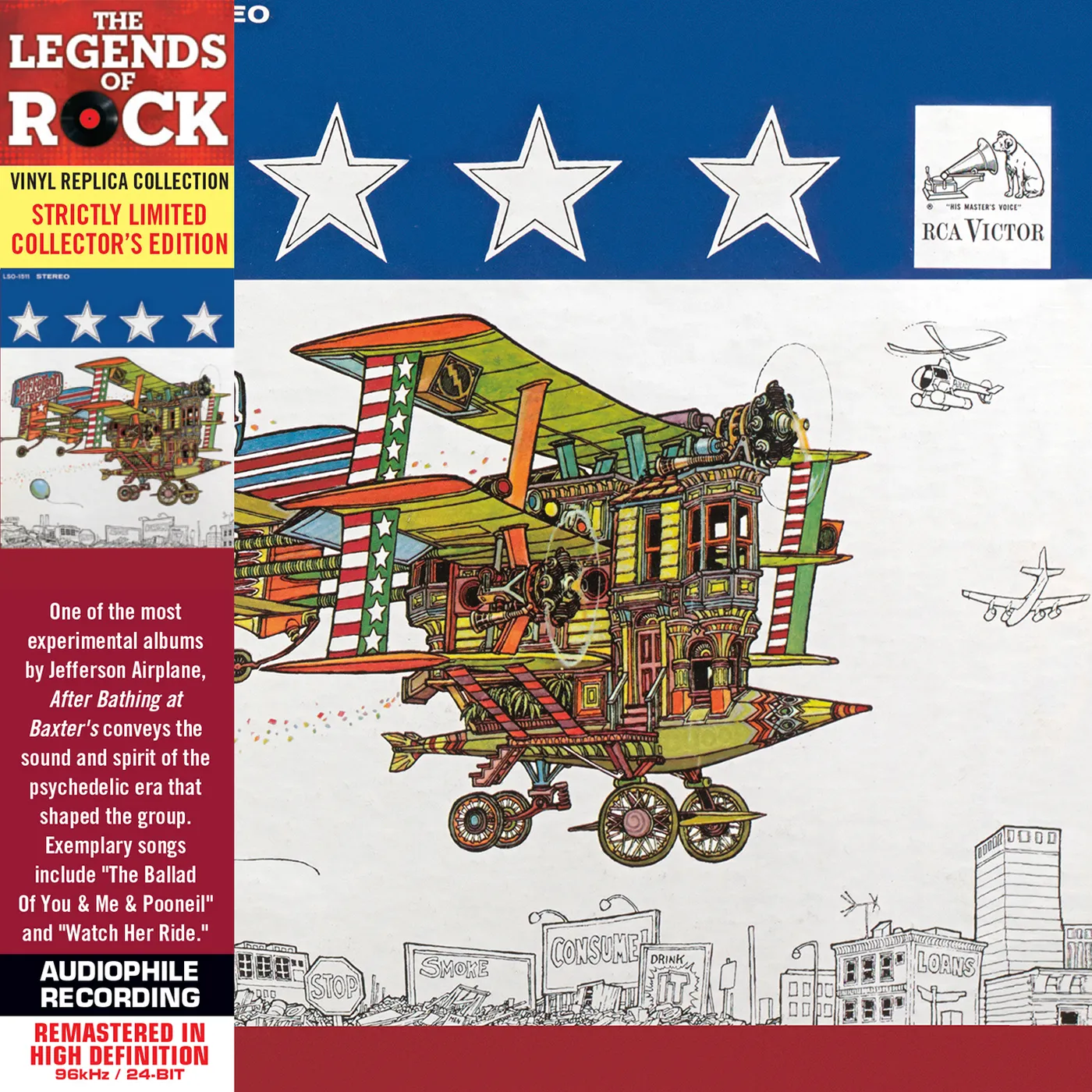 Jefferson Airplane AFTER BATHING AT BAXTER'S CD