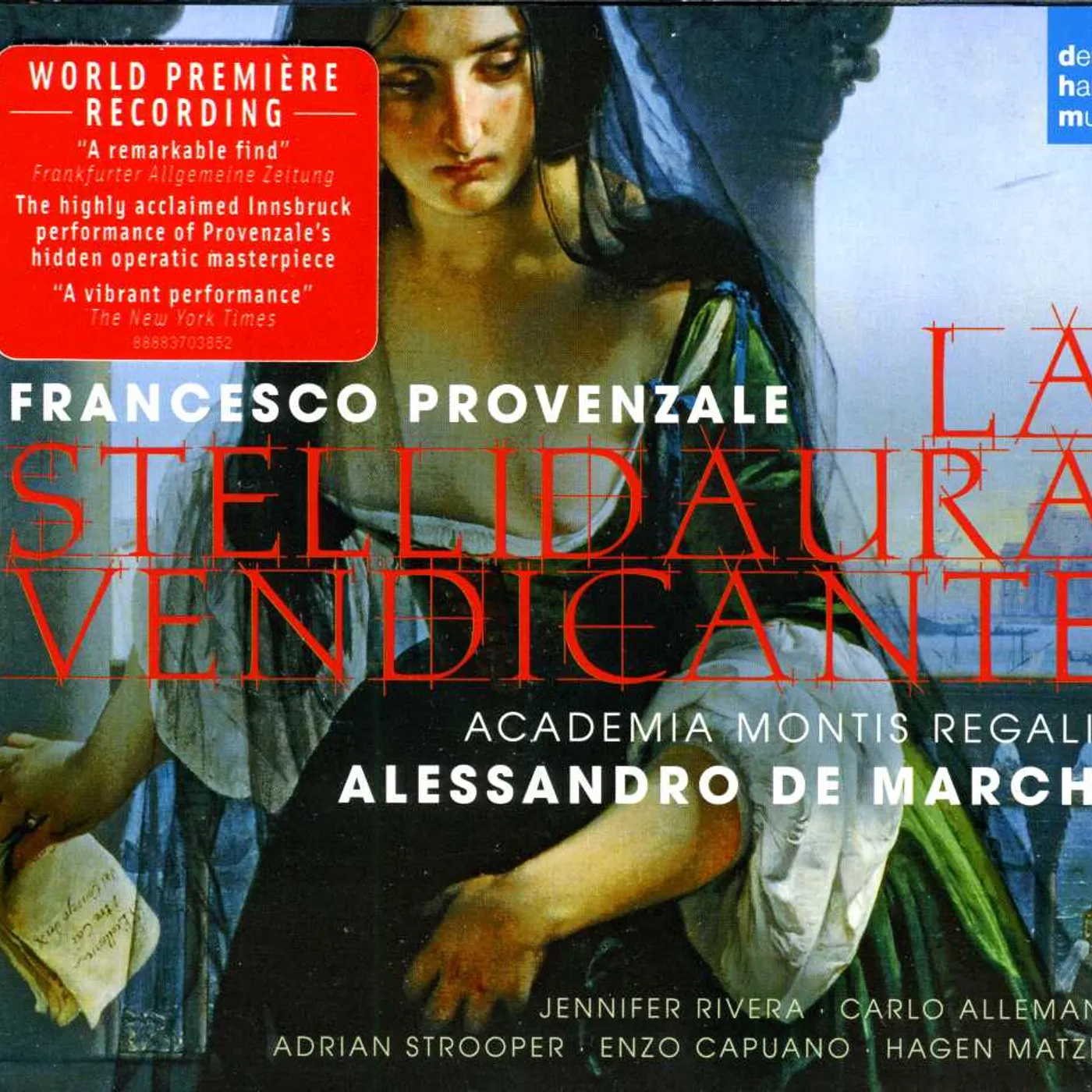 Alessandro De Marchi PROVENZALE: LA STELLIDAURA VENDICANTE CD