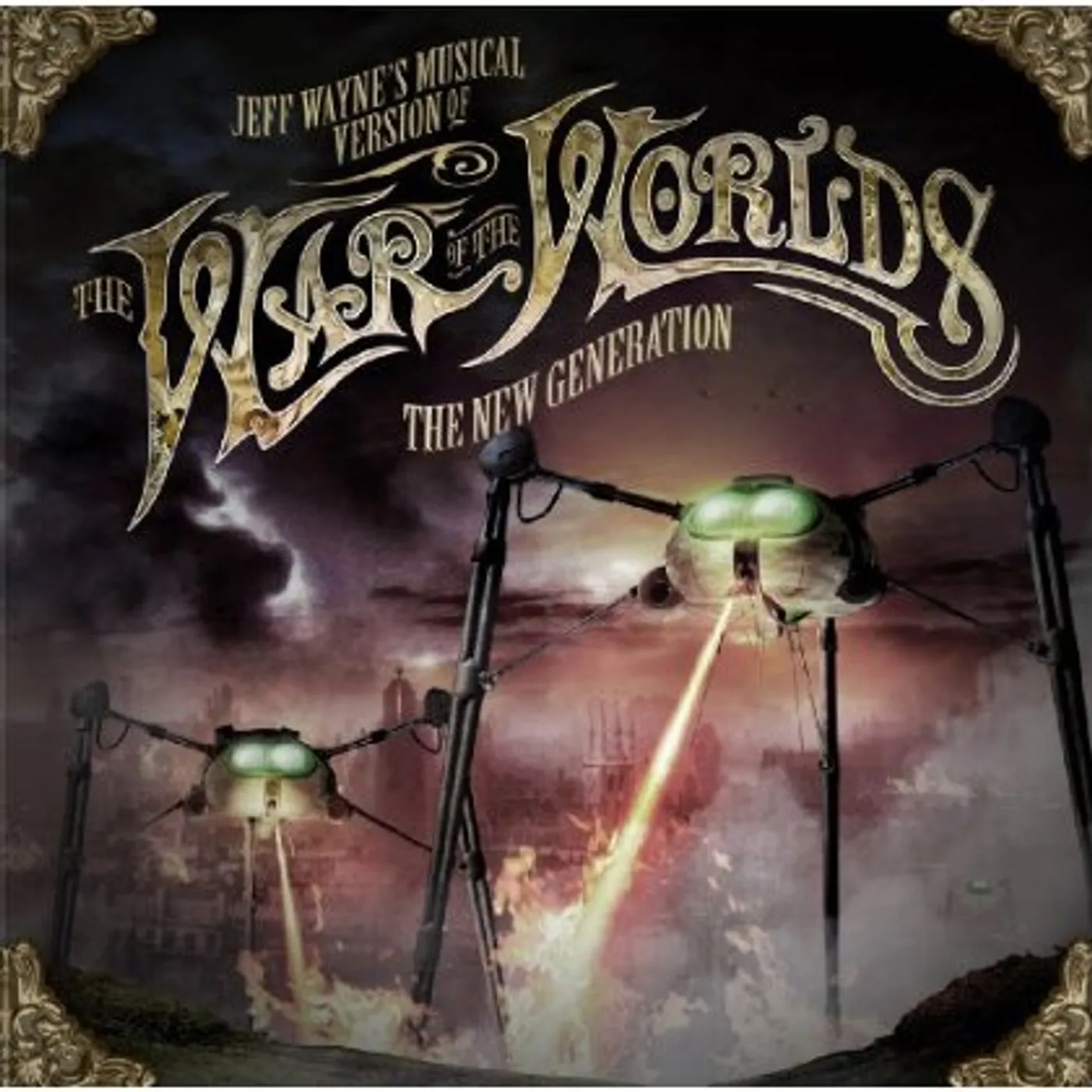 Jeff Wayne MUSICAL VERSION OF WAR OF THE WORLDS CD