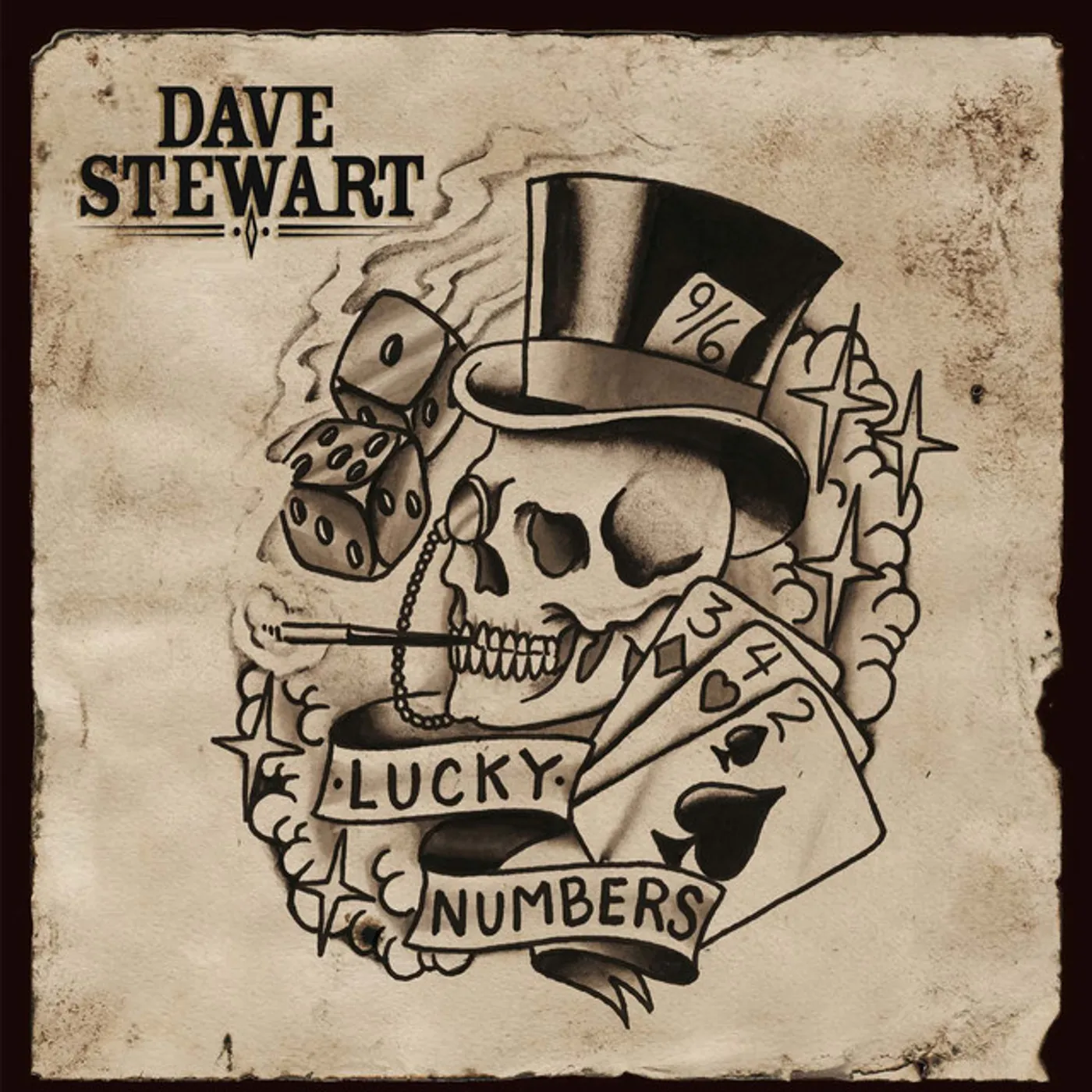 Dave Stewart Lucky Numbers Vinyl Record