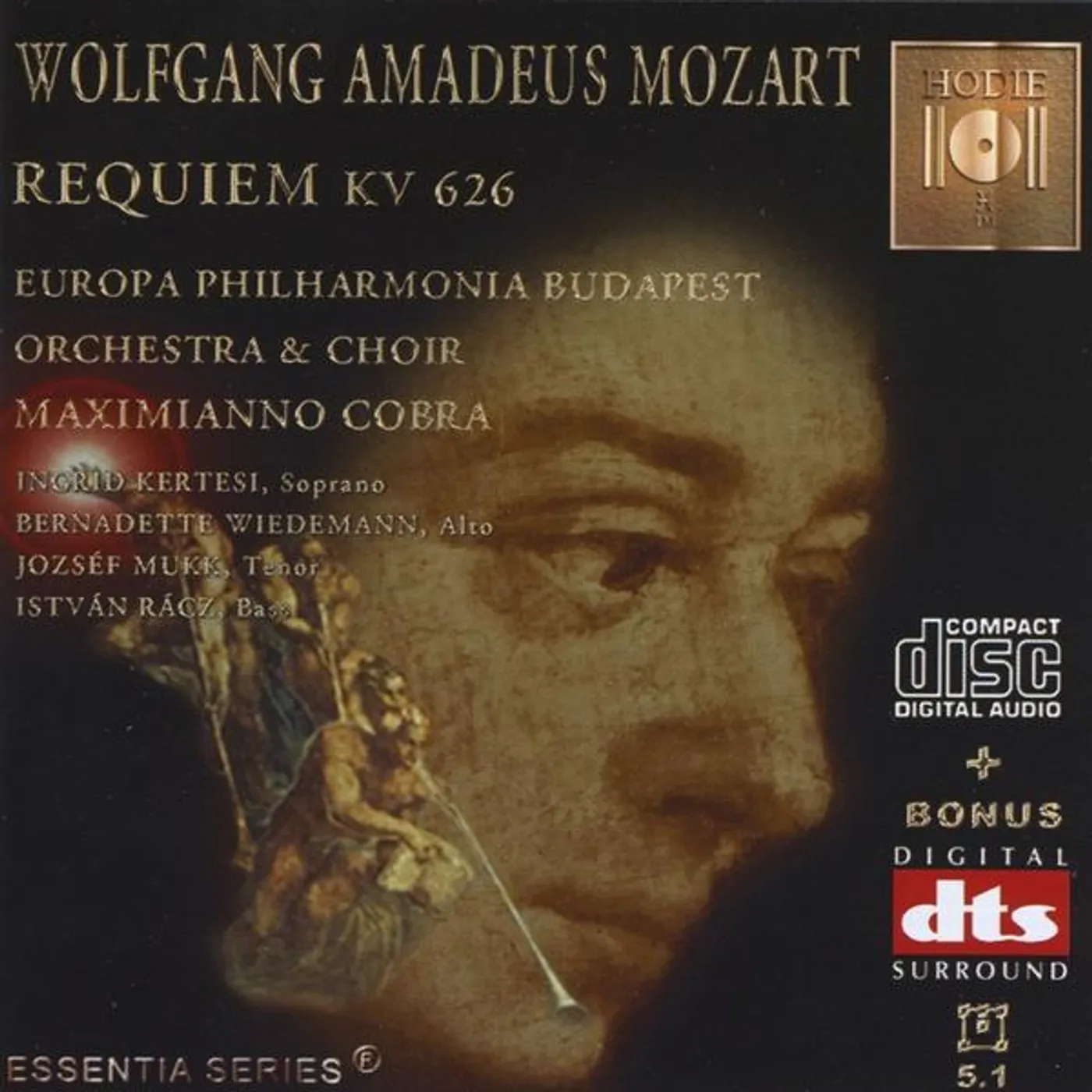 Maximianno Cobra MOZART: REQUIEM IN D MINOR CD