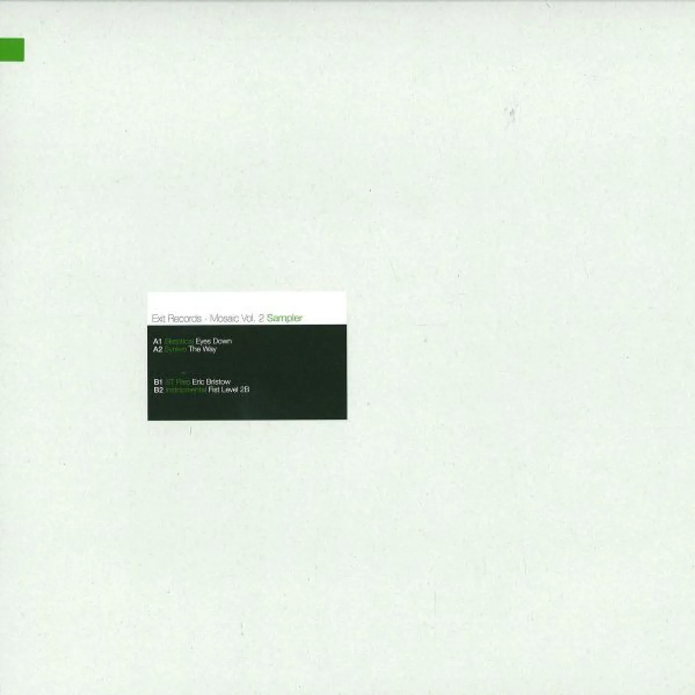MOSAIC 2 SAMPLER / VARIOUS Vinyl Record