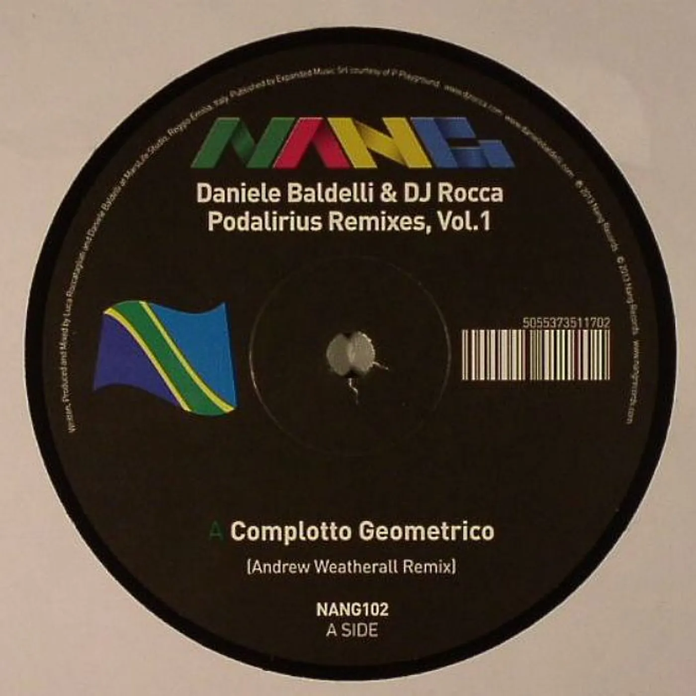 Danielle Baldelli PODALIRIUS REMIXES 1 Vinyl Record