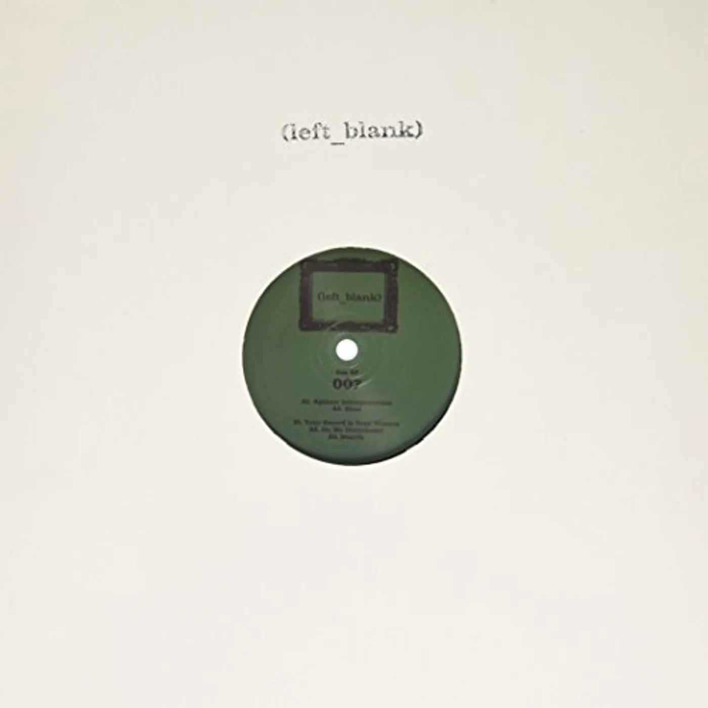 SAA Vinyl Record