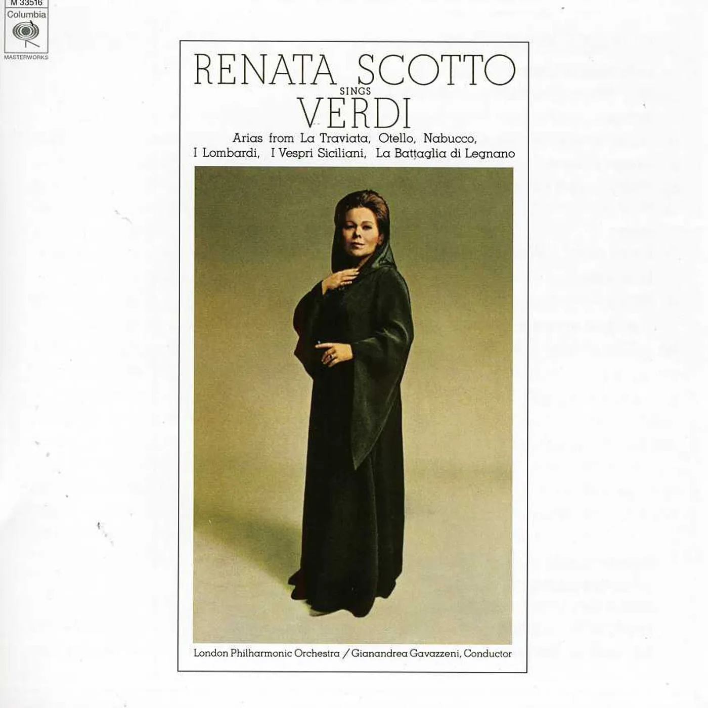 RENATA SCOTTO SINGS VERDI CD