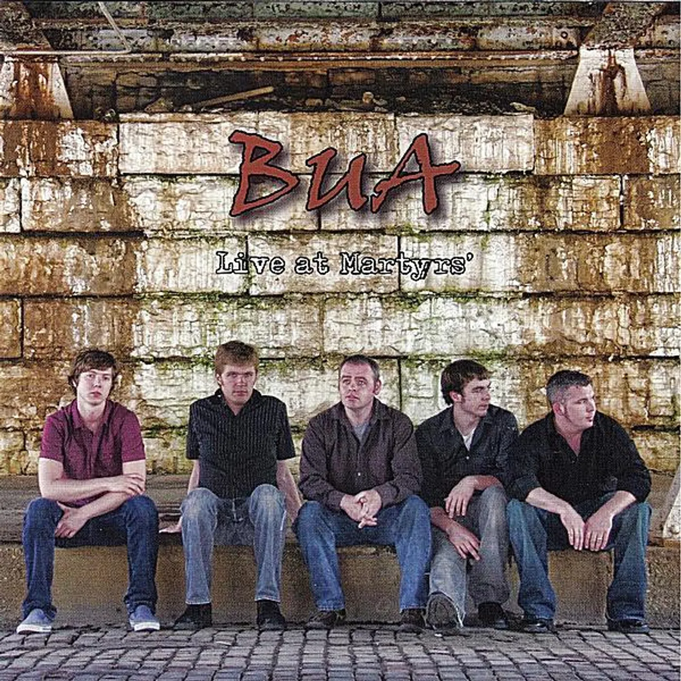 Bua LIVE AT MARTYRS CD