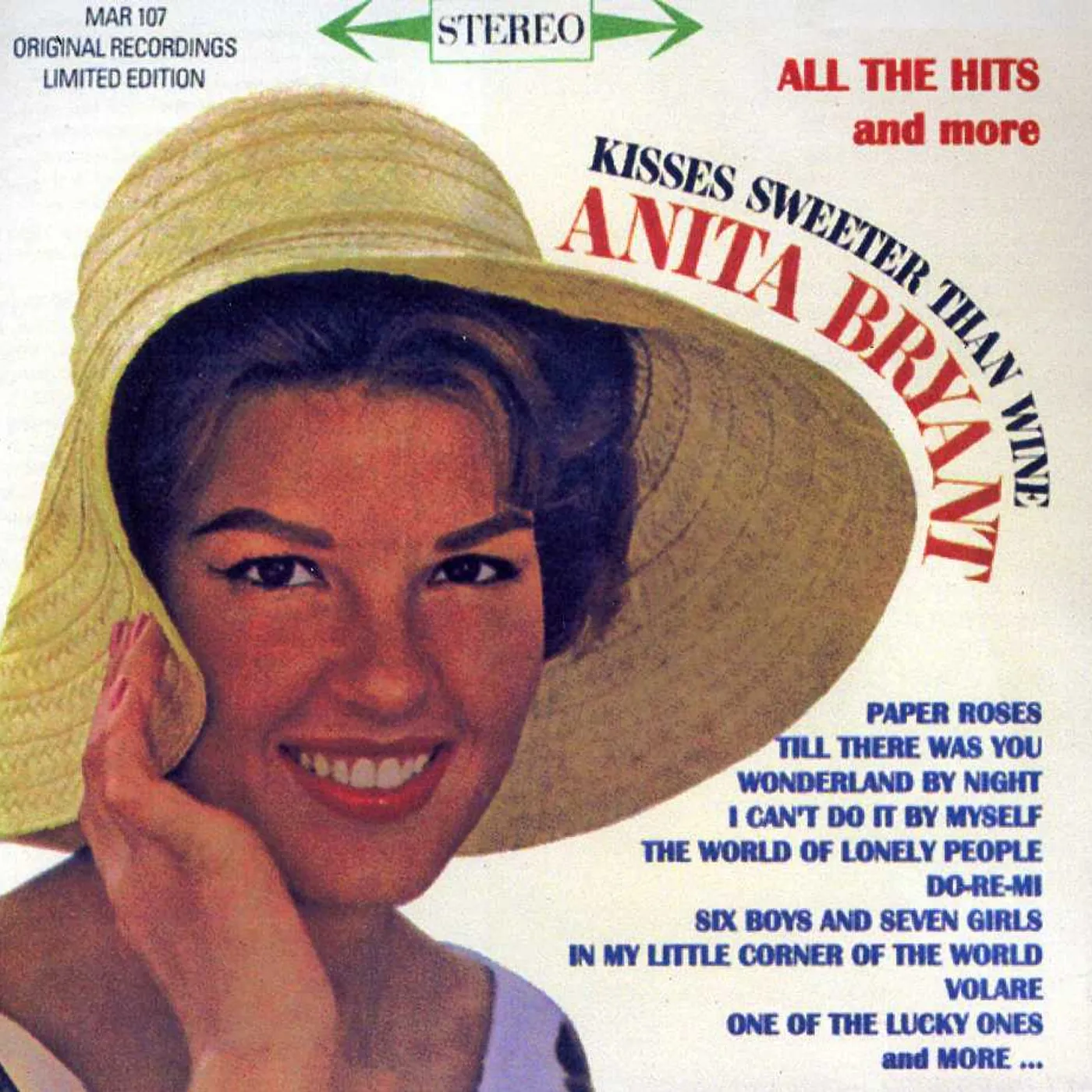 Anita Bryant ALL THE HITS & MORE 30 CUTS CD
