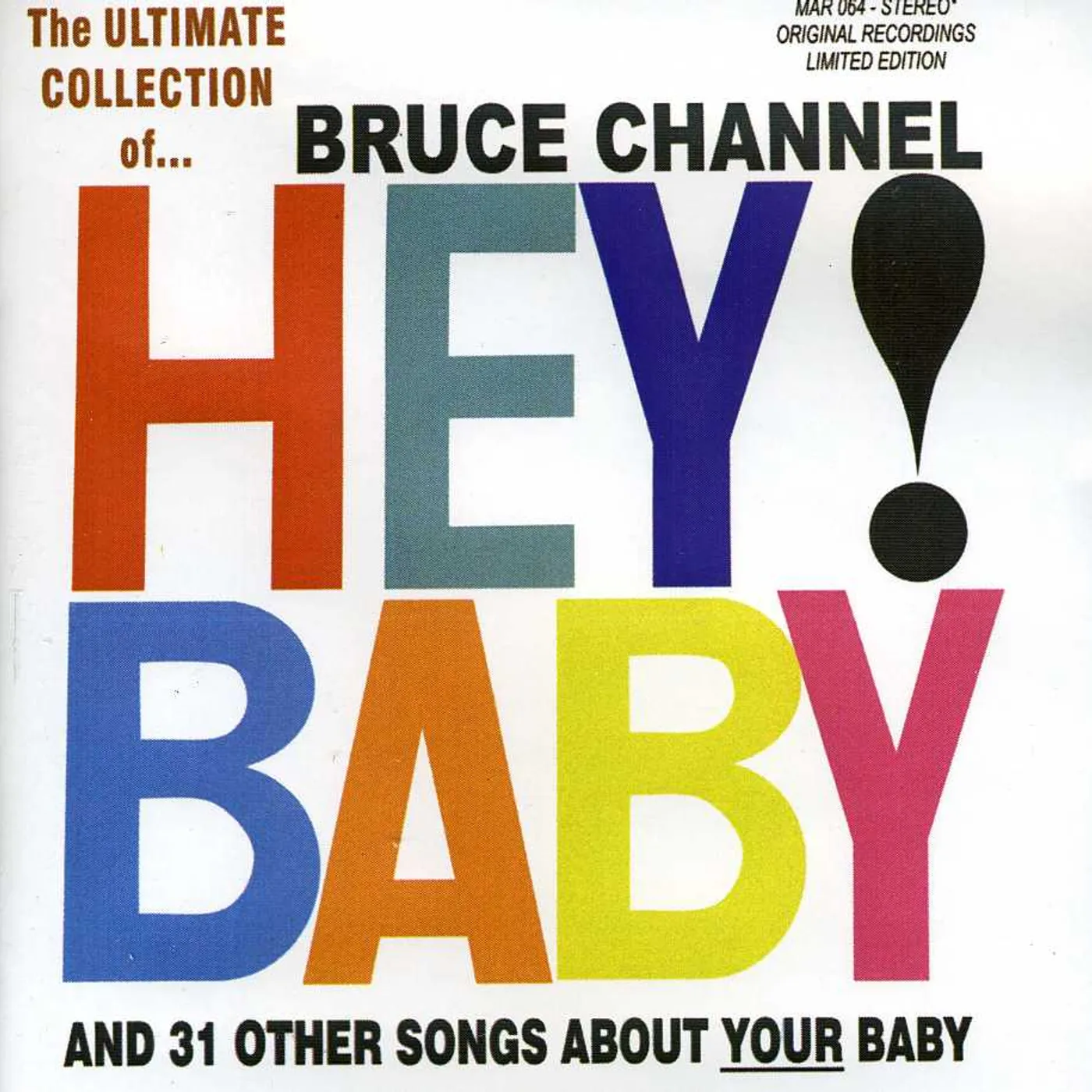 Bruce Channel ULTIMATE COLLECTION 32 CUTS CD