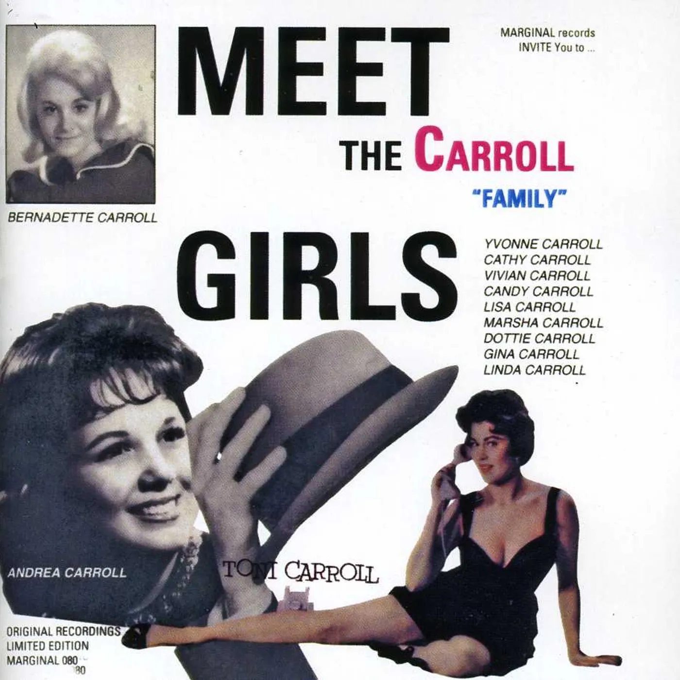 Bernadette Carroll MEET THE CARROLL GIRLS 33 CUTS CD