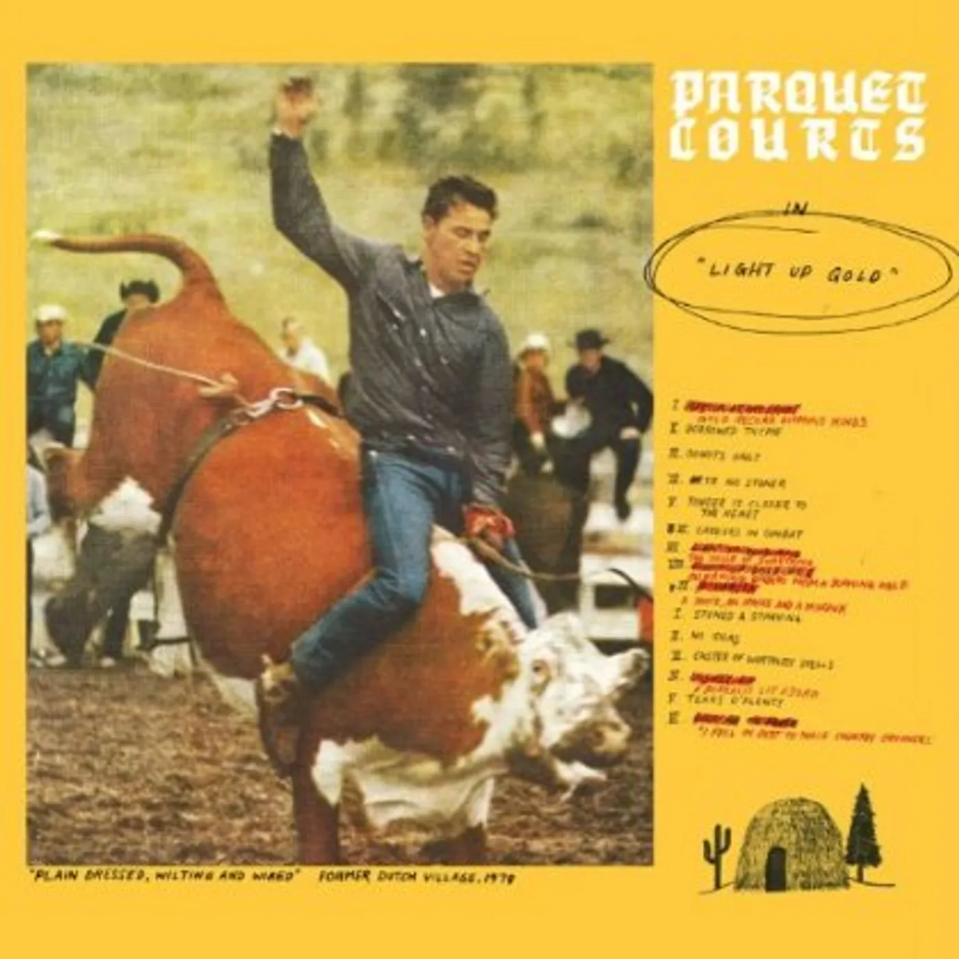 Parquet Courts LIGHT UP GOLD CD