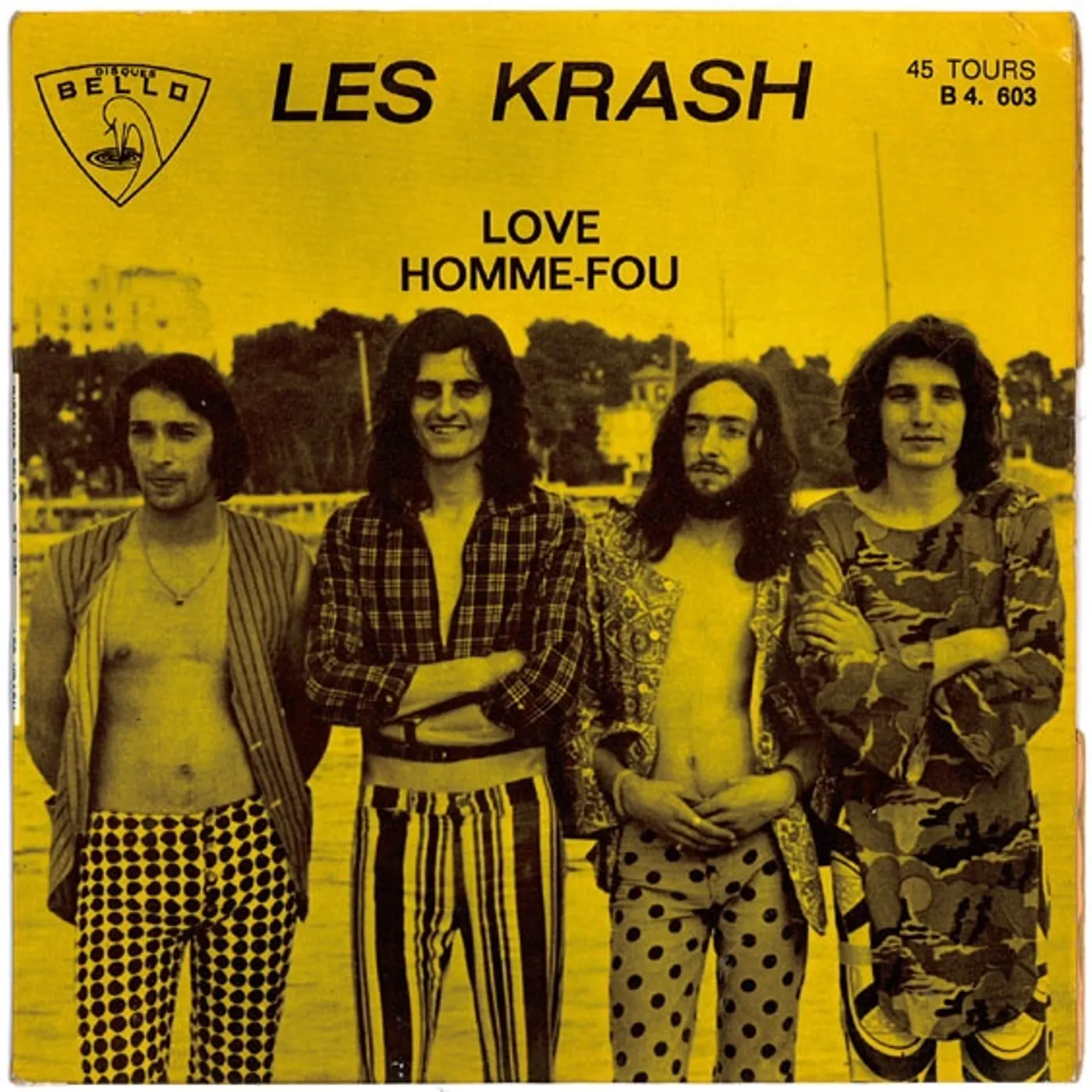 Les Krash HOMME FOU Vinyl Record