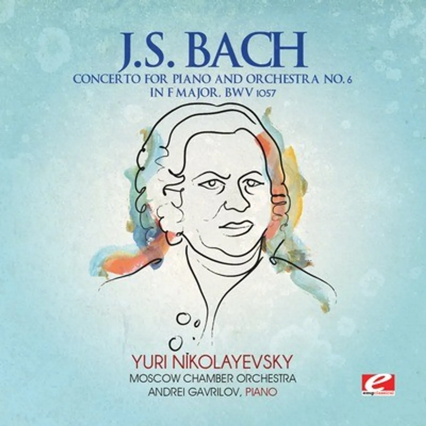 J.S. Bach CONCERTO FOR PIANO AND ORCHESTRA 6 CD