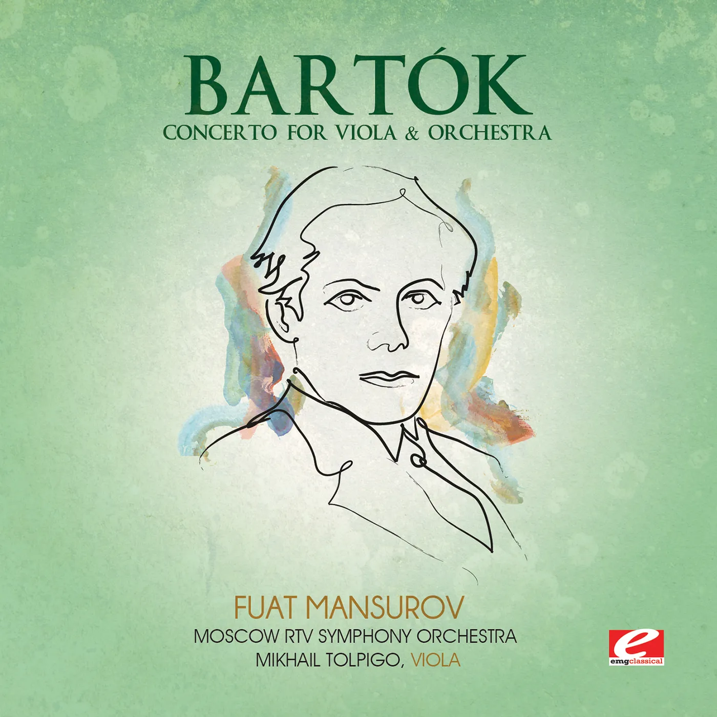 Bartok CONCERTO FOR VIOLA & ORCHESTRA CD