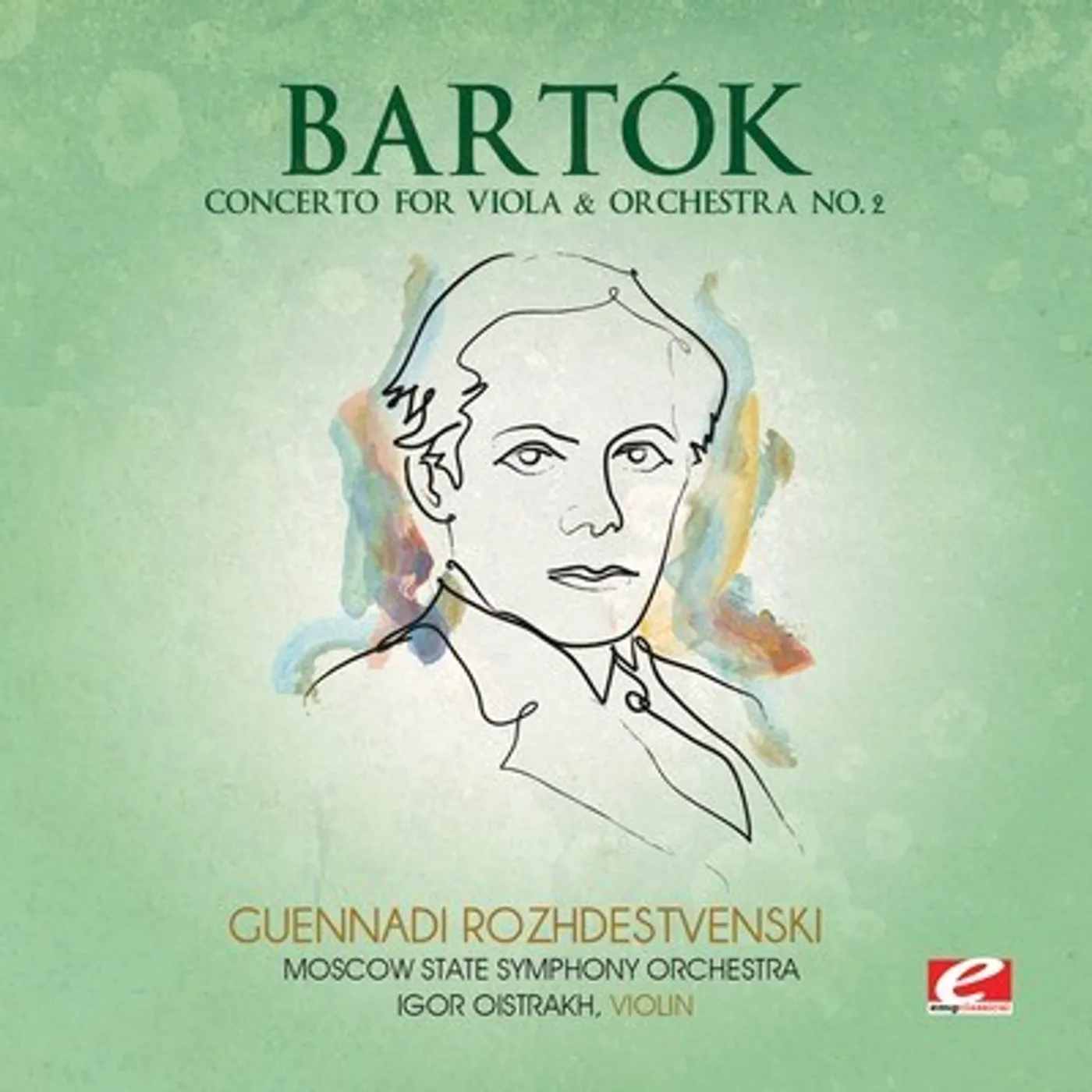 Bartok CONCERTO FOR VIOLIN & ORCHESTRA NO. 2 CD