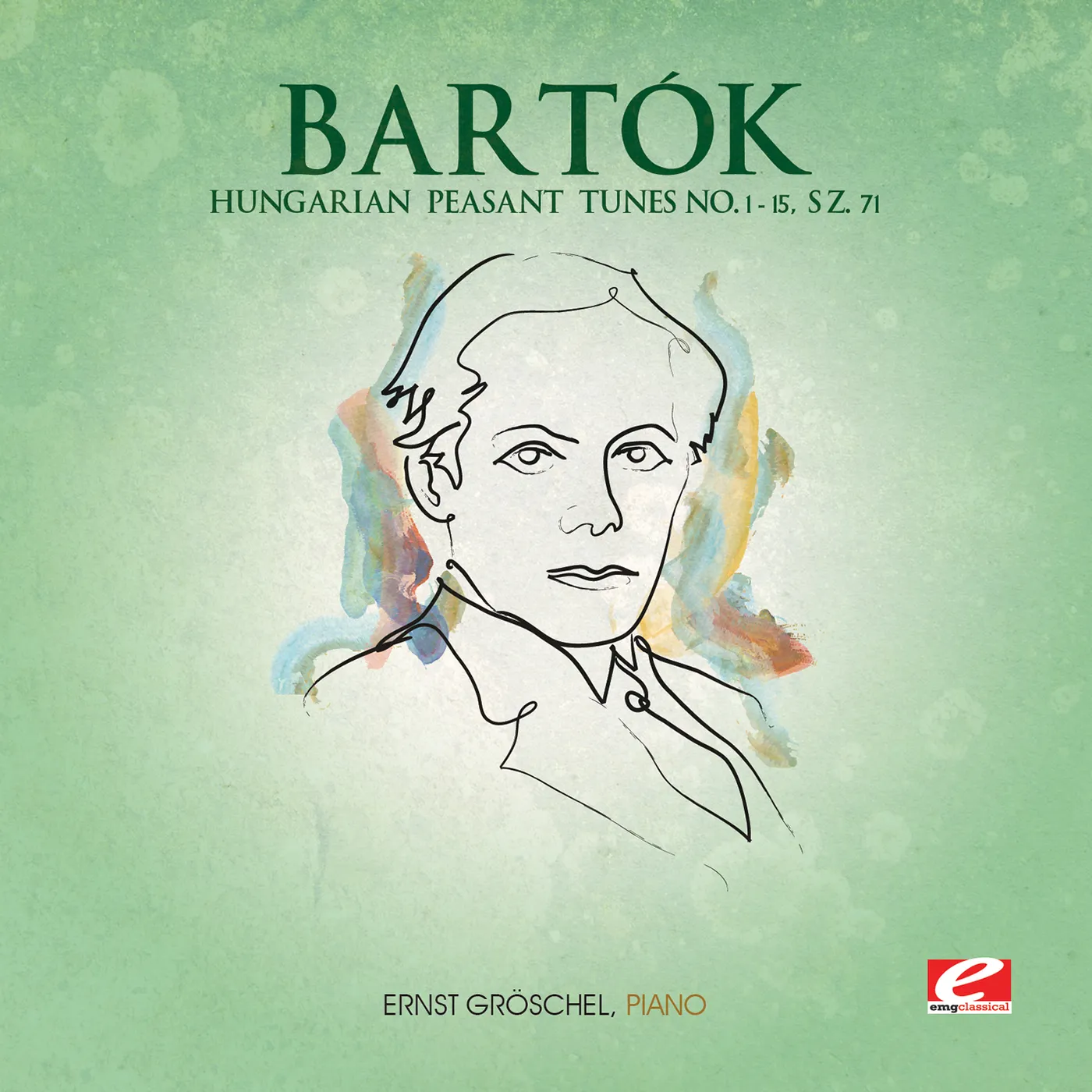 Bartok HUNGARIAN PEASANT TUNES 1- 15 SZ. 71 CD