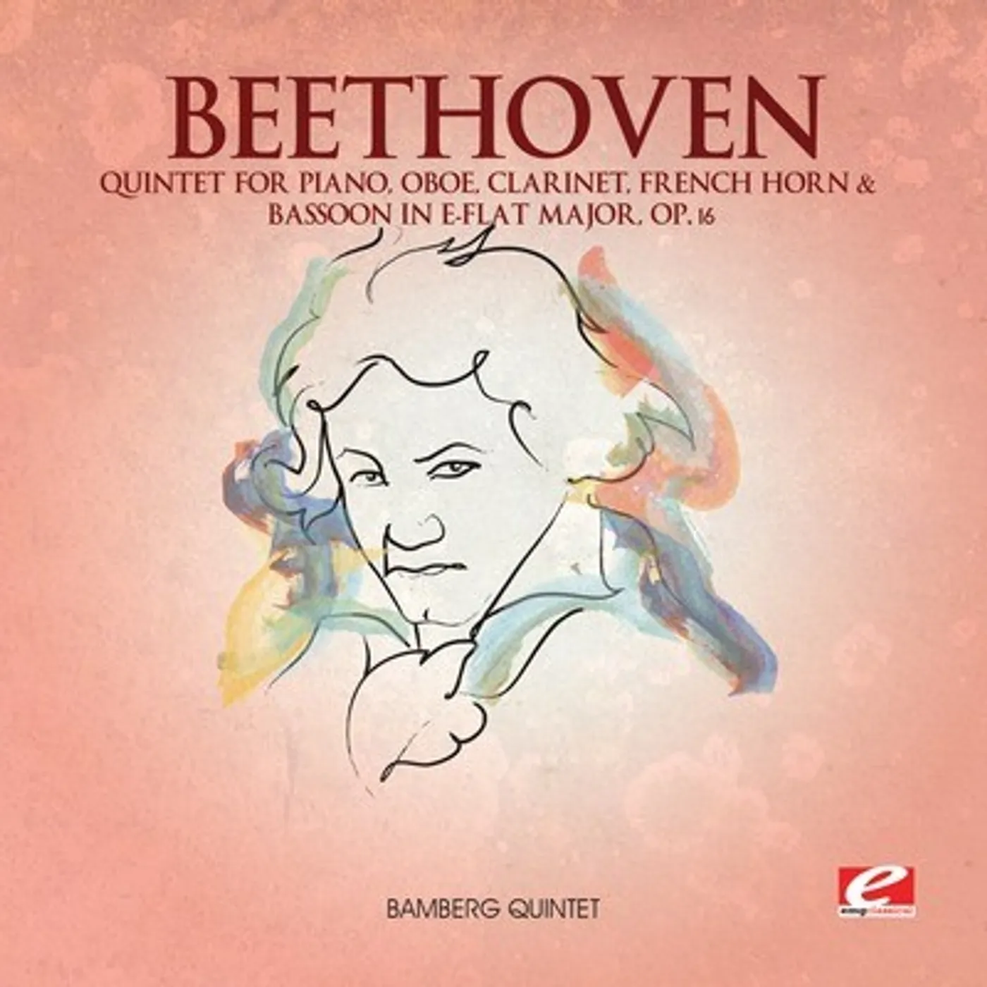 Ludwig van Beethoven QUINTET PIANO OBOE CLARINET FRENCH HORN & BASSOON CD