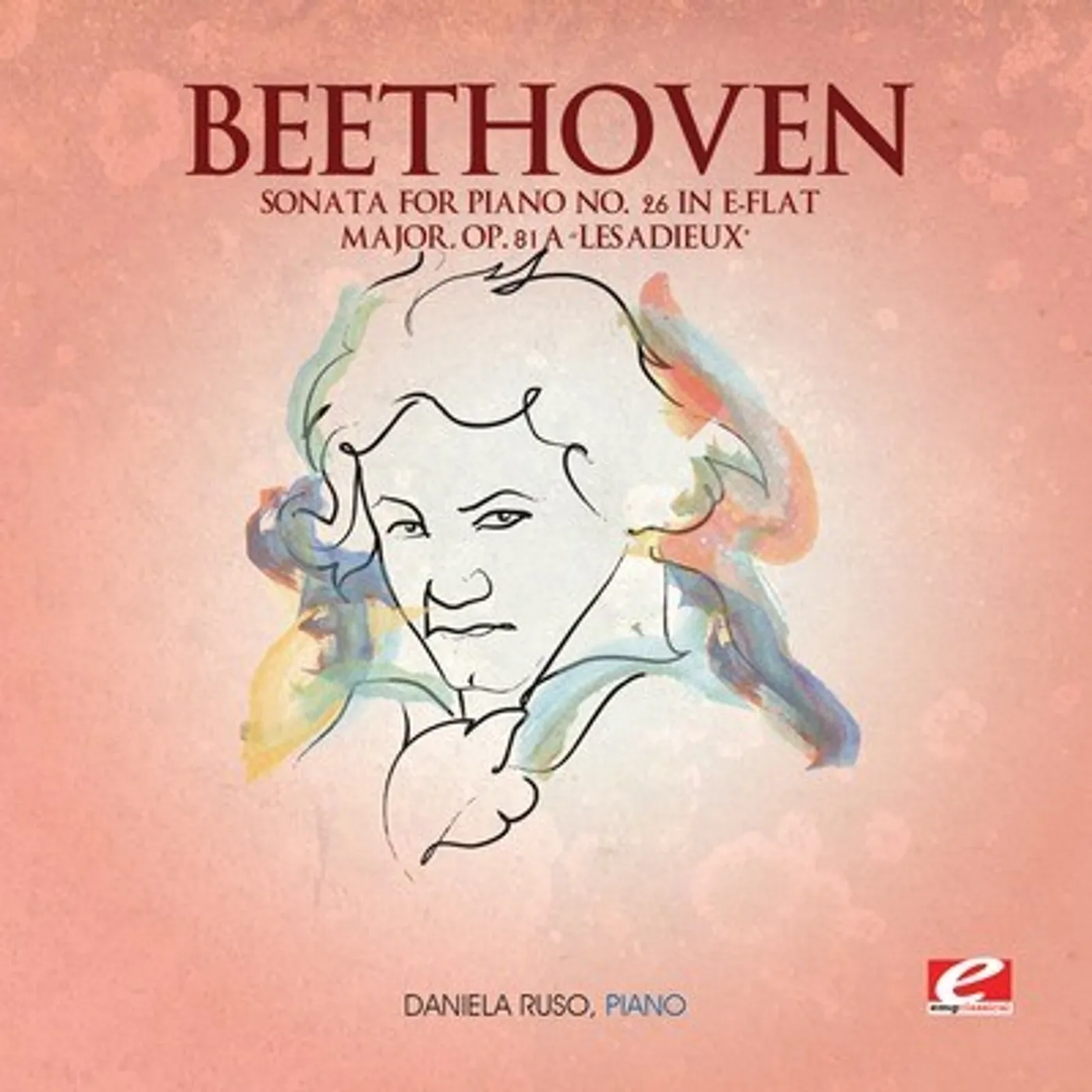 Ludwig van Beethoven SONATA FOR PIANO 26 IN E-FLAT MAJOR CD