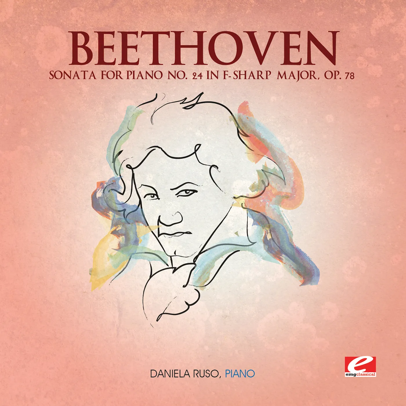 Ludwig van Beethoven SONATA FOR PIANO 24 IN F-SHARP MAJOR CD