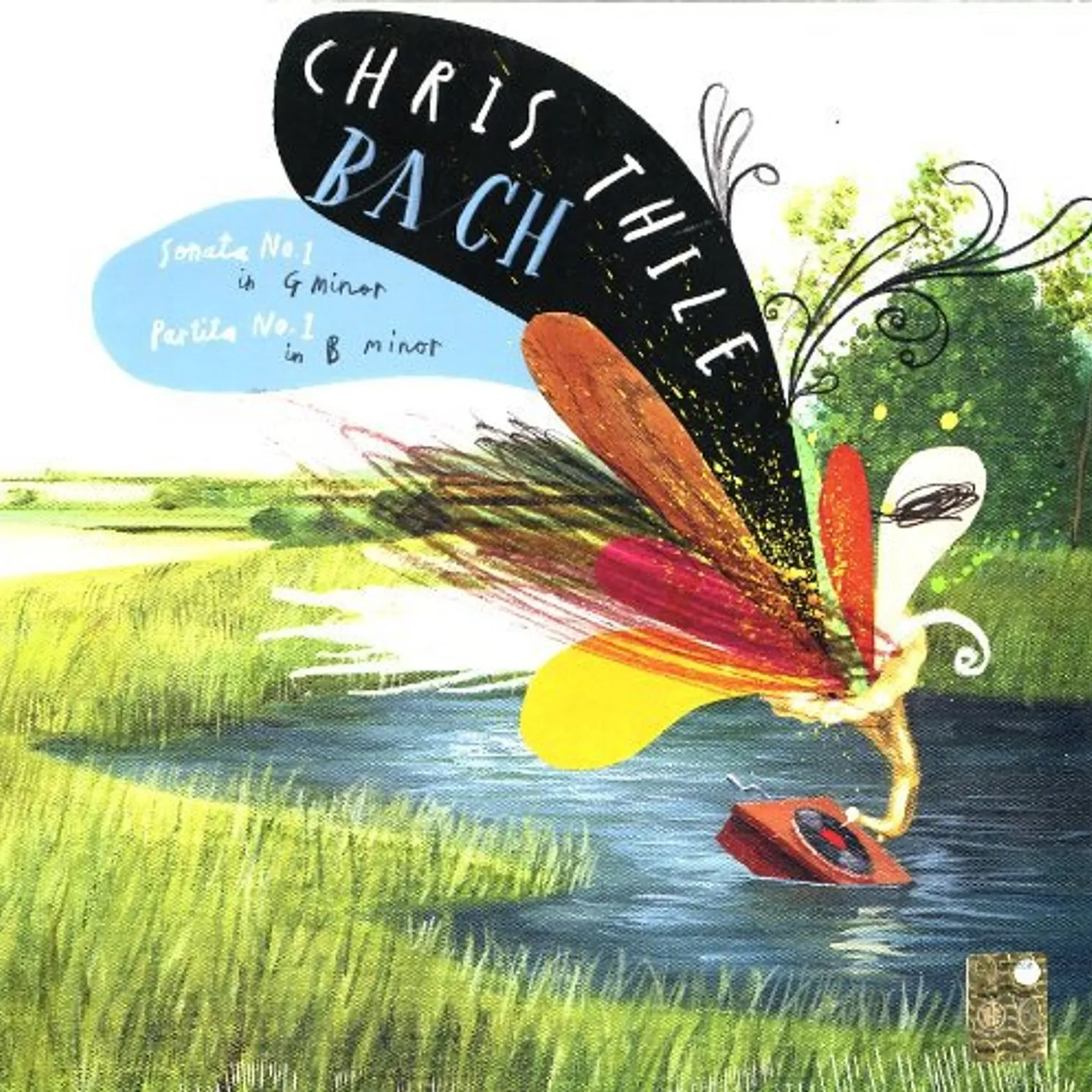 Chris Thile BACH: SONATAS NO 1 IN G MINOR / PARTITA NO 1 IN B Vinyl Record