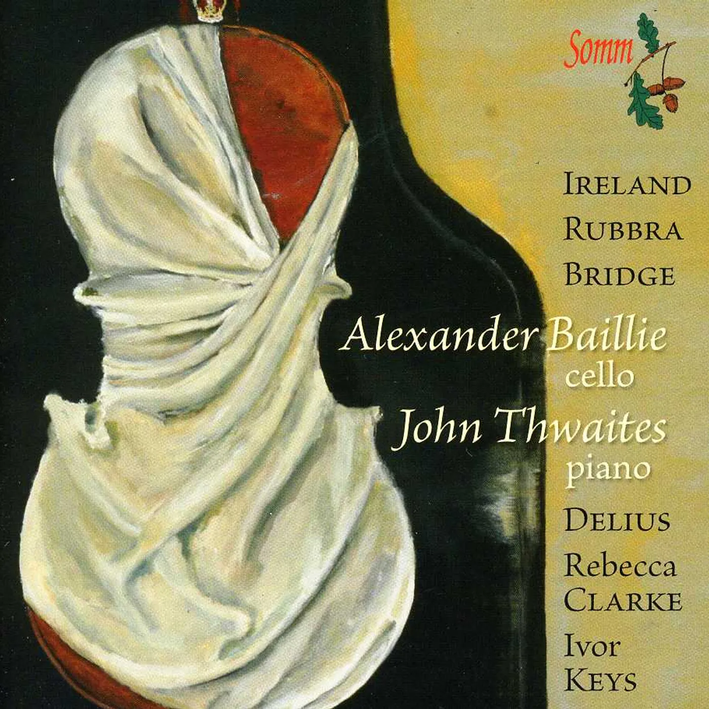 Alexander Baillie TWENTIETH-CENTURY CELLO SONATAS CD