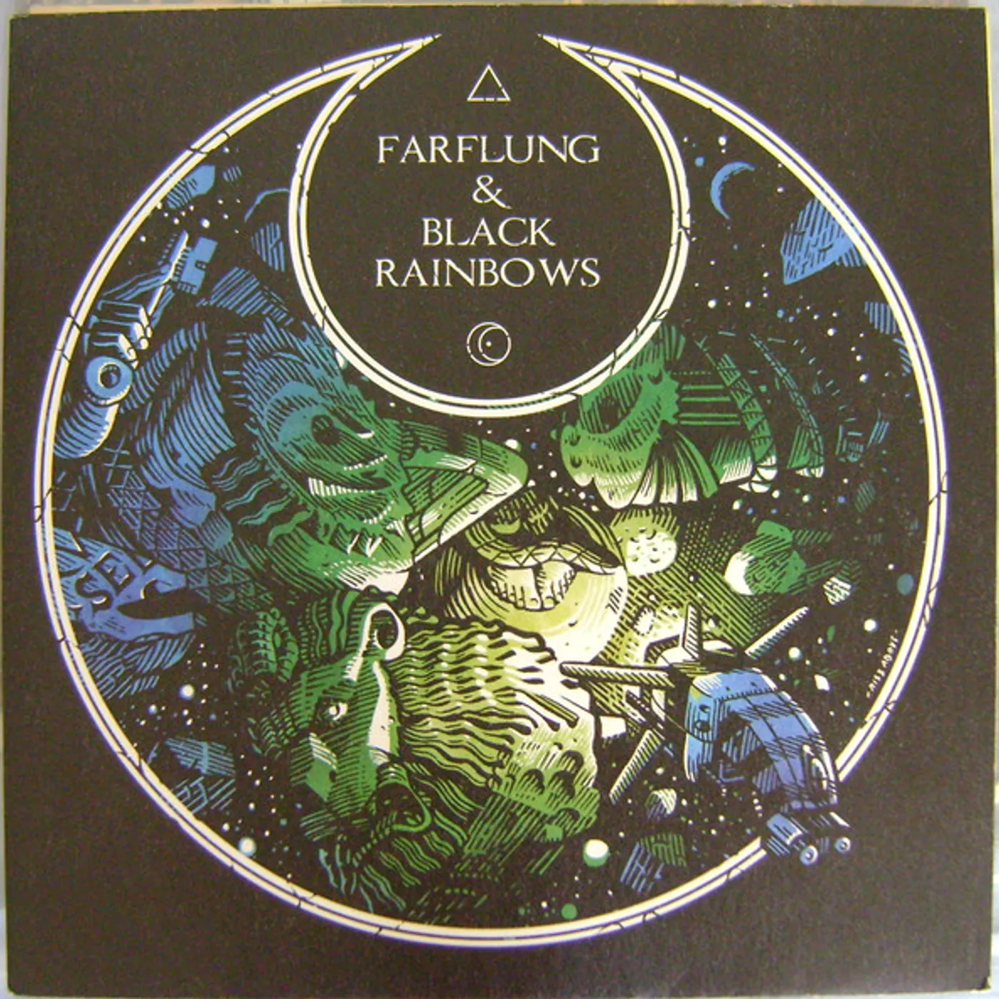 Farflung / Black Rainbows SPLIT Vinyl Record