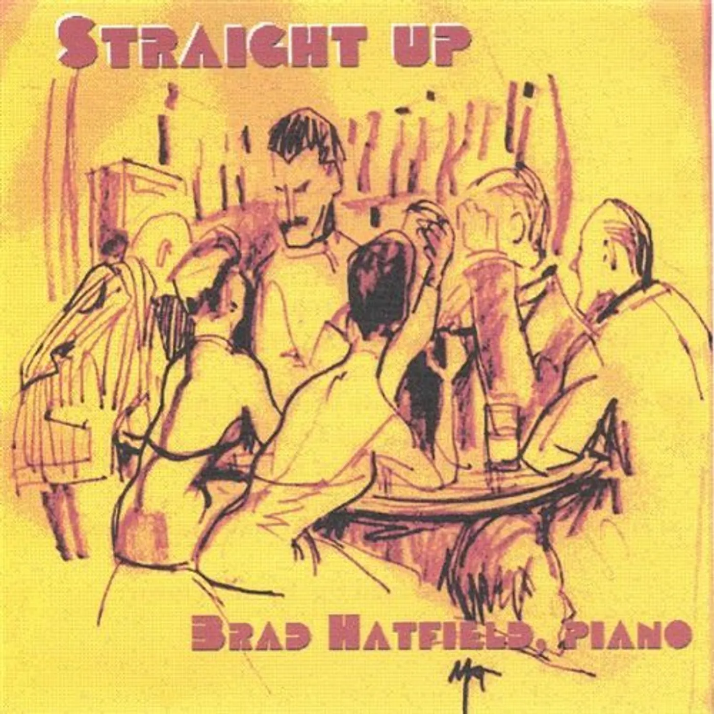 Brad Hatfield STRAIGHT UP SOLO PIANO CD