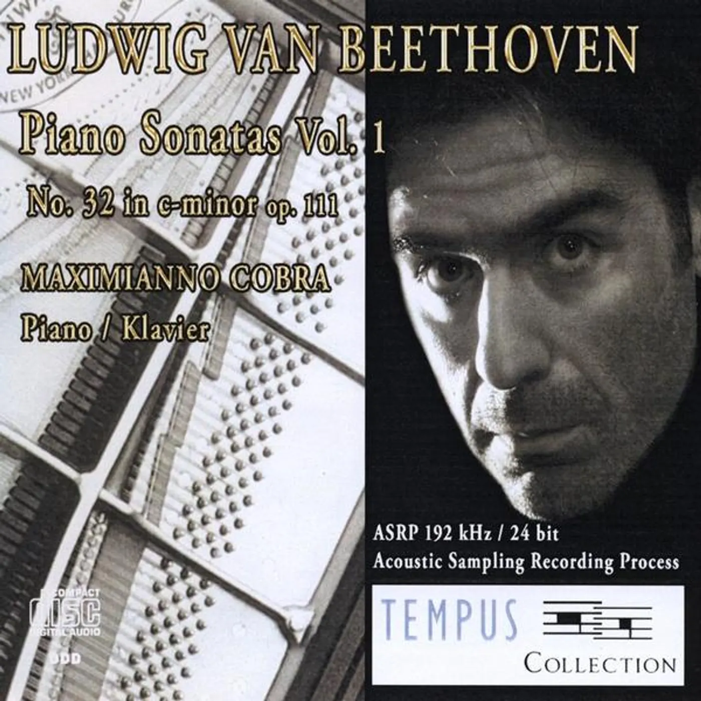 Maximianno Cobra BEETHOVEN: PIANO SONATA 32 C MINOR CD