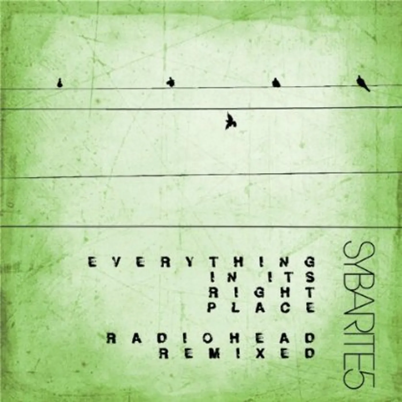 Sybarite5 EVERYTHING IN ITS RIGHT PLACE CD