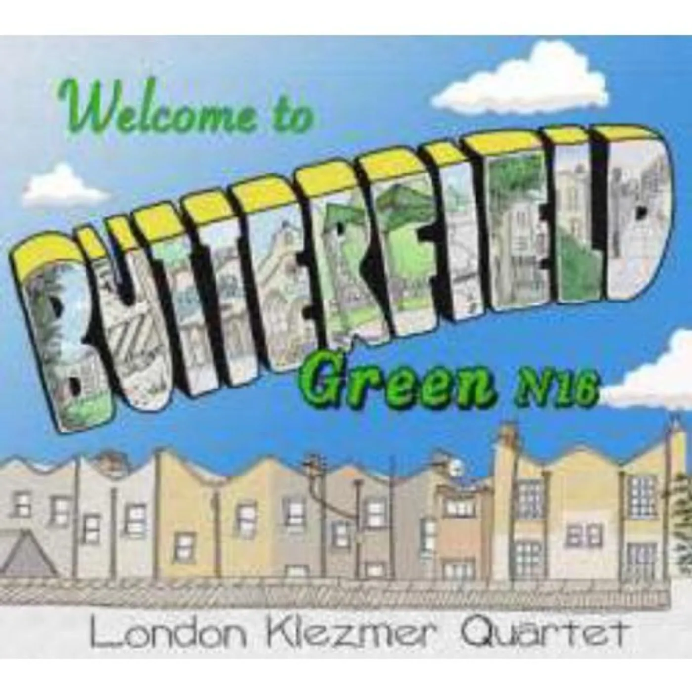 London Klezmer Quartet BUTTERFIELD GREEN N16 CD