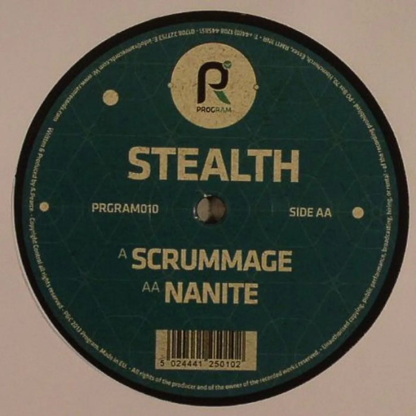 Stealth SCRUMMAGE Vinyl Record