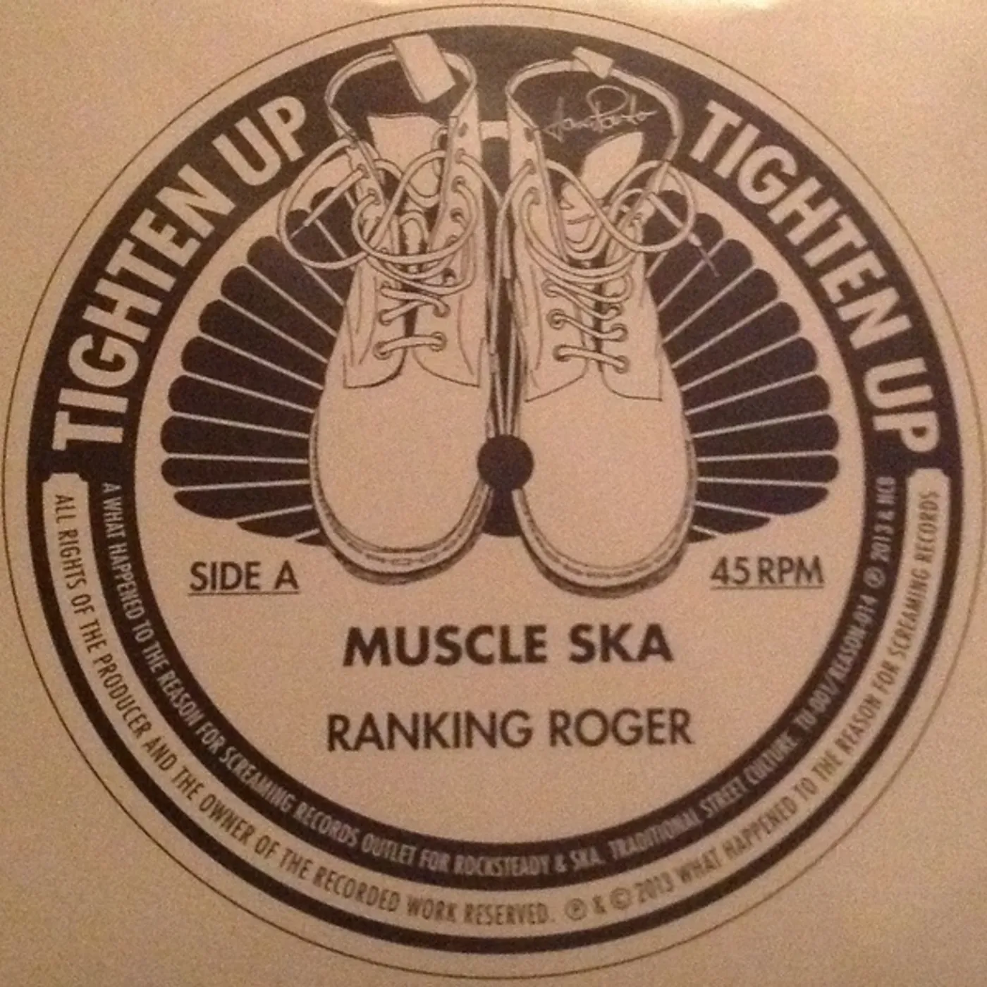 Ranking Roger MUSCLE SKA Vinyl Record