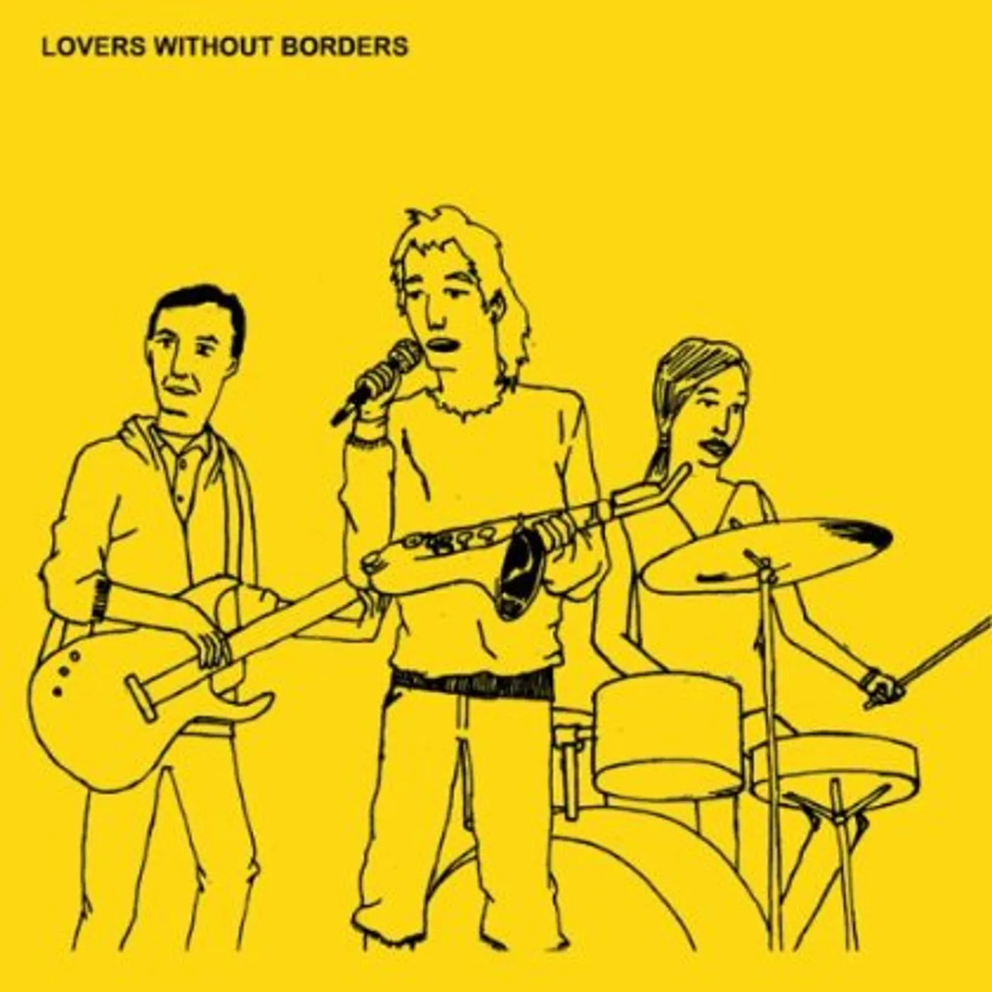 Lovers Without Borders DETECTIVE / SECOND MOST BEAUTIFUL GIRL IN WORLD Vinyl Record