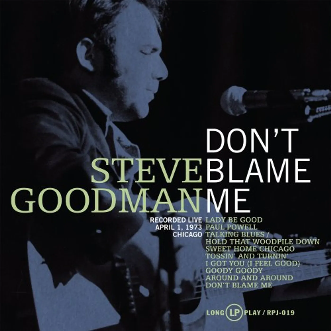 Steve Goodman Don't Blame Me Vinyl Record