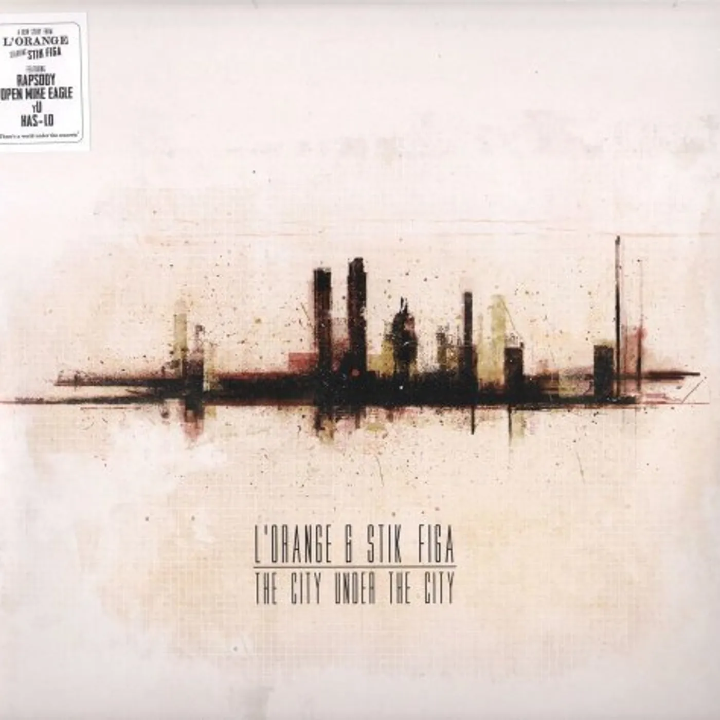 L'Orange & Stik Figa CITY UNDER THE CITY Vinyl Record