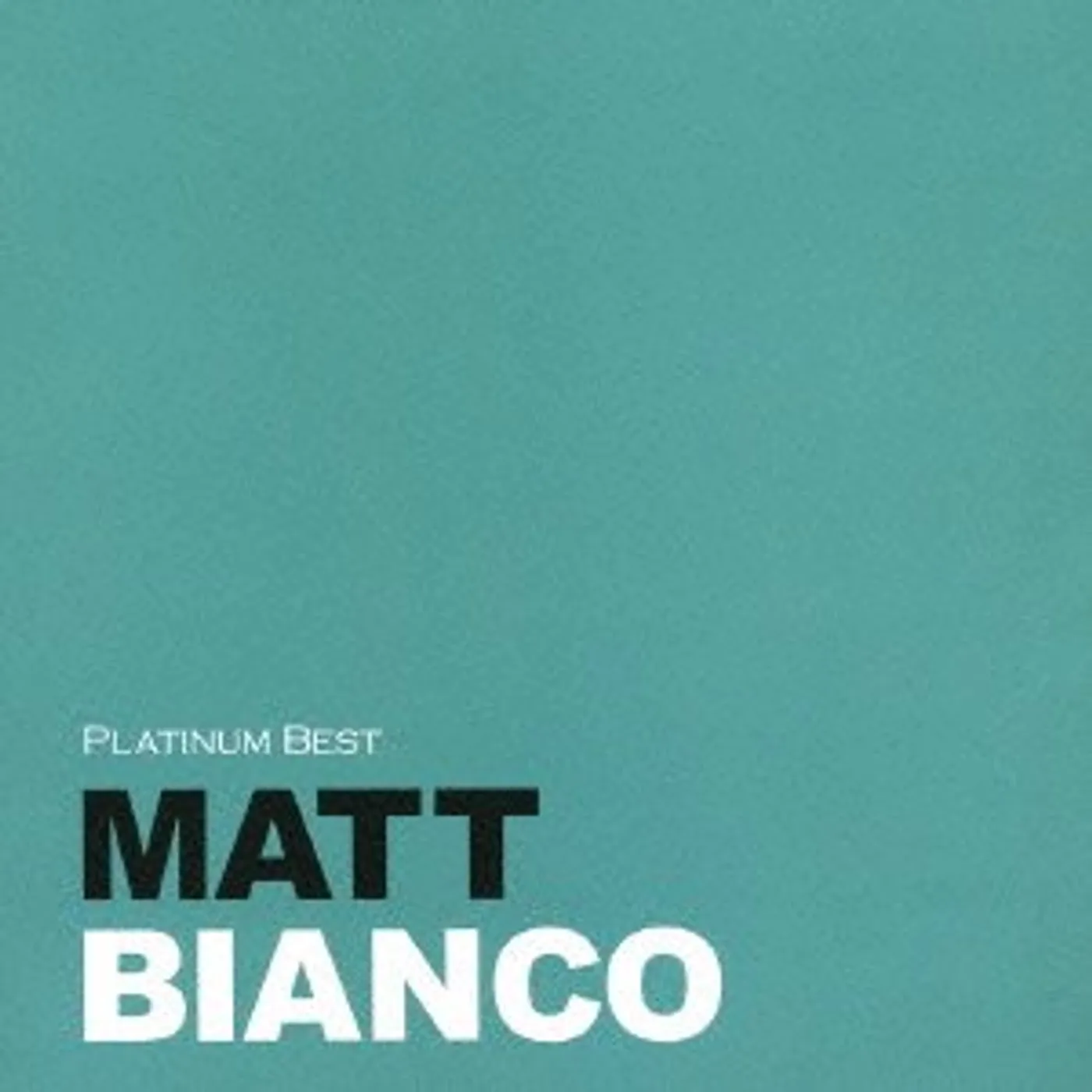 Matt Bianco PLATINUM BEST CD
