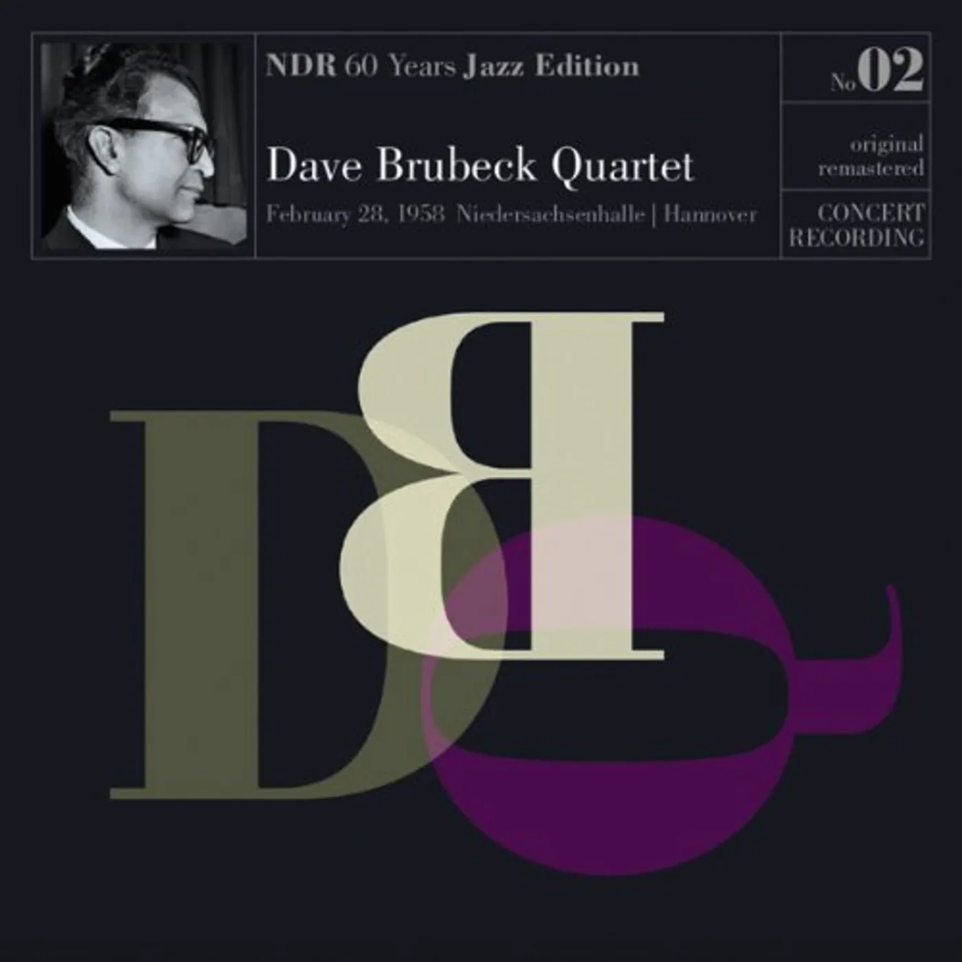 The Dave Brubeck Quartet NDR 60 YEARS JAZZ EDITION 2 Vinyl Record