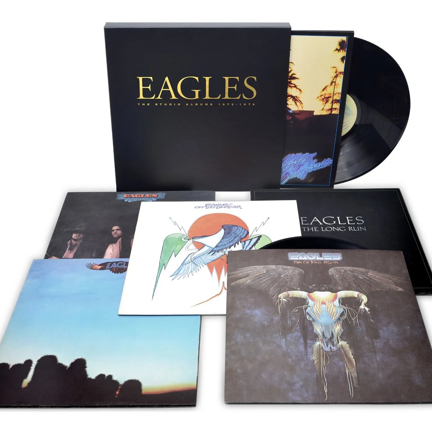 Eagles STUDIO ALBUMS 1972-1979 Vinyl Record - 180 Gram Pressing