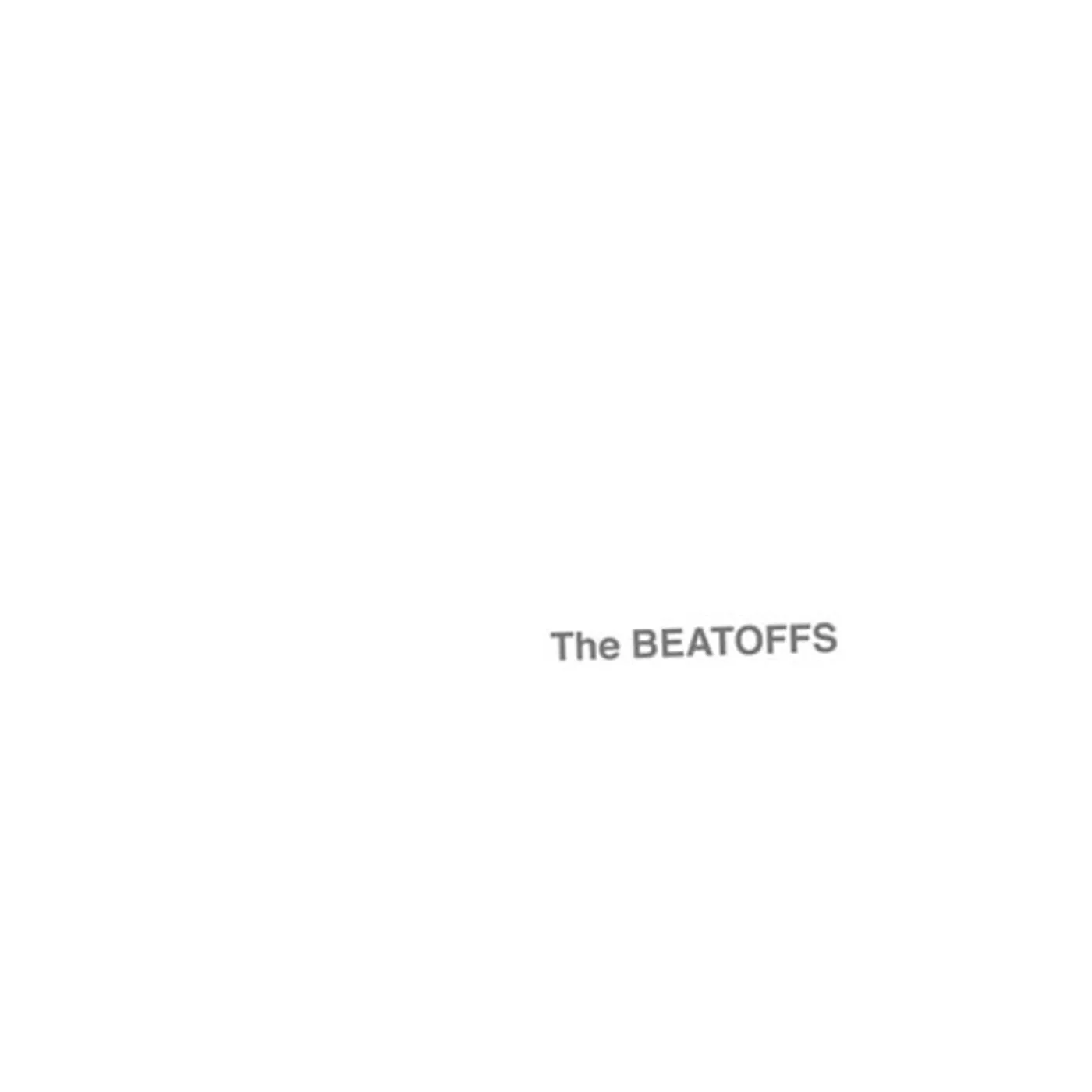 Strangulated Beatoffs BEATOFFS (WHITE ALBUM) Vinyl Record